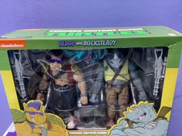 TORTUGAS NINJA BEBOP Y ROCOSO PACK NECA