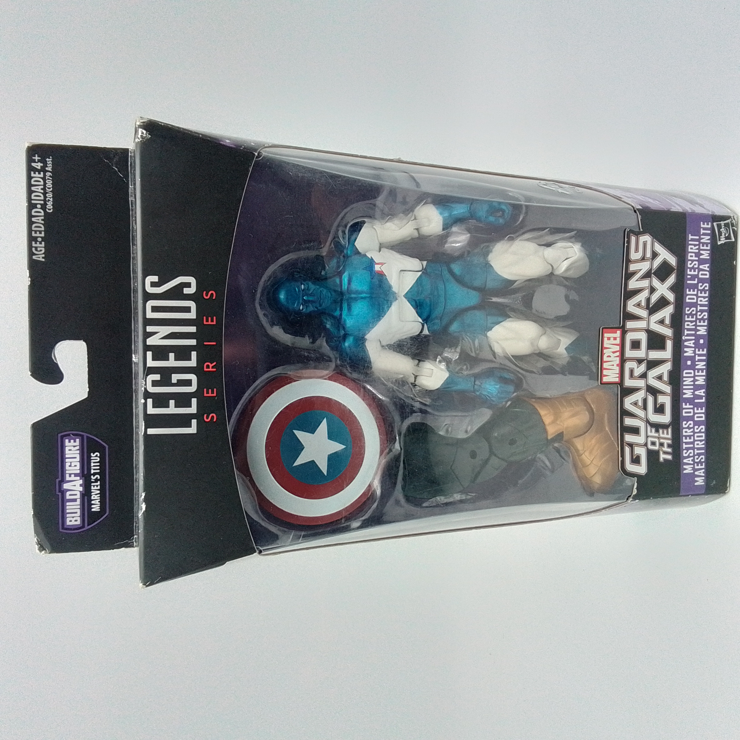 MARVEL LEGENDS GUARDIANS OF THE GALAXY VANCE ASTRO CON BAF