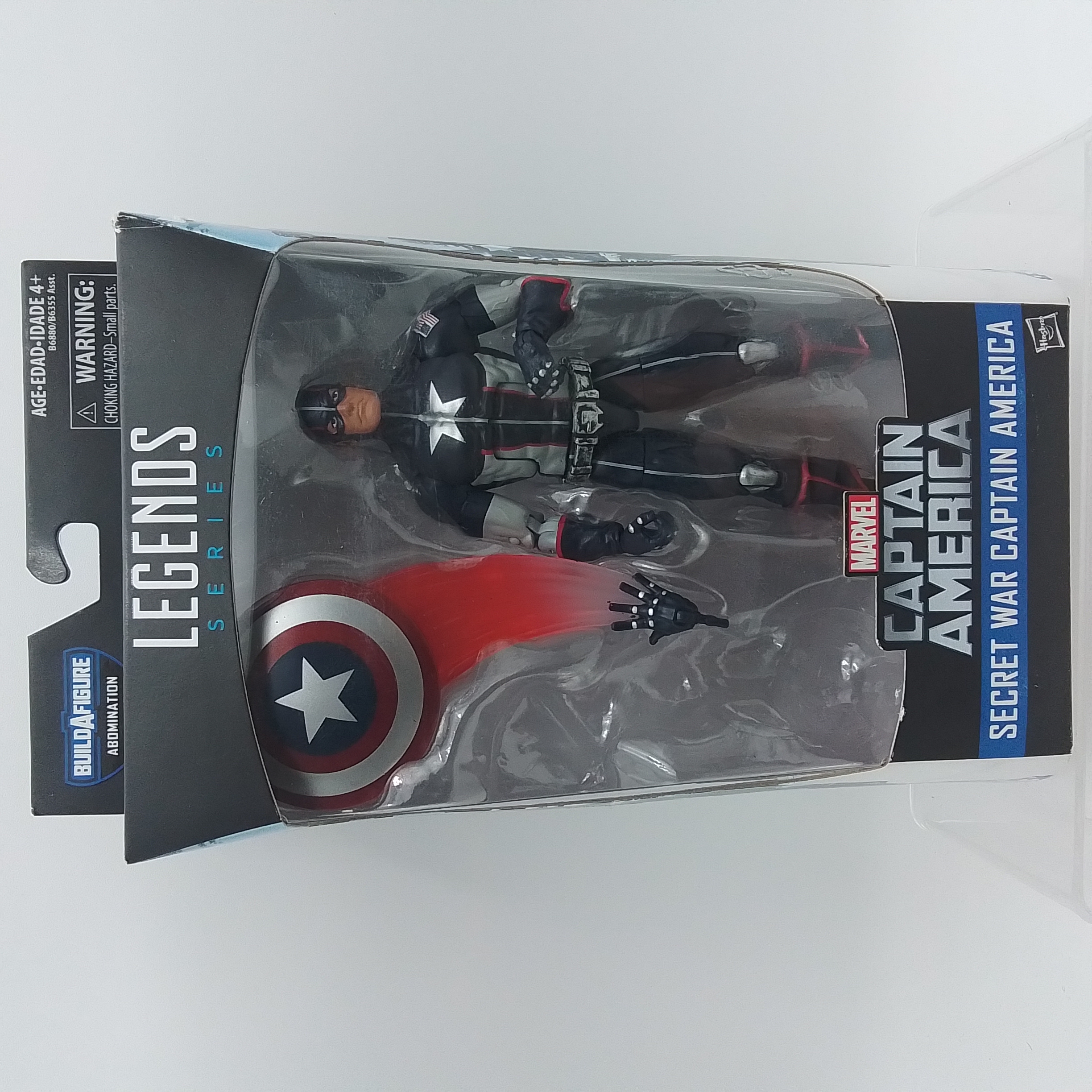 MARVEL LEGENDS SECRET WAR CAPTAIN AMERICA SIN BAF
