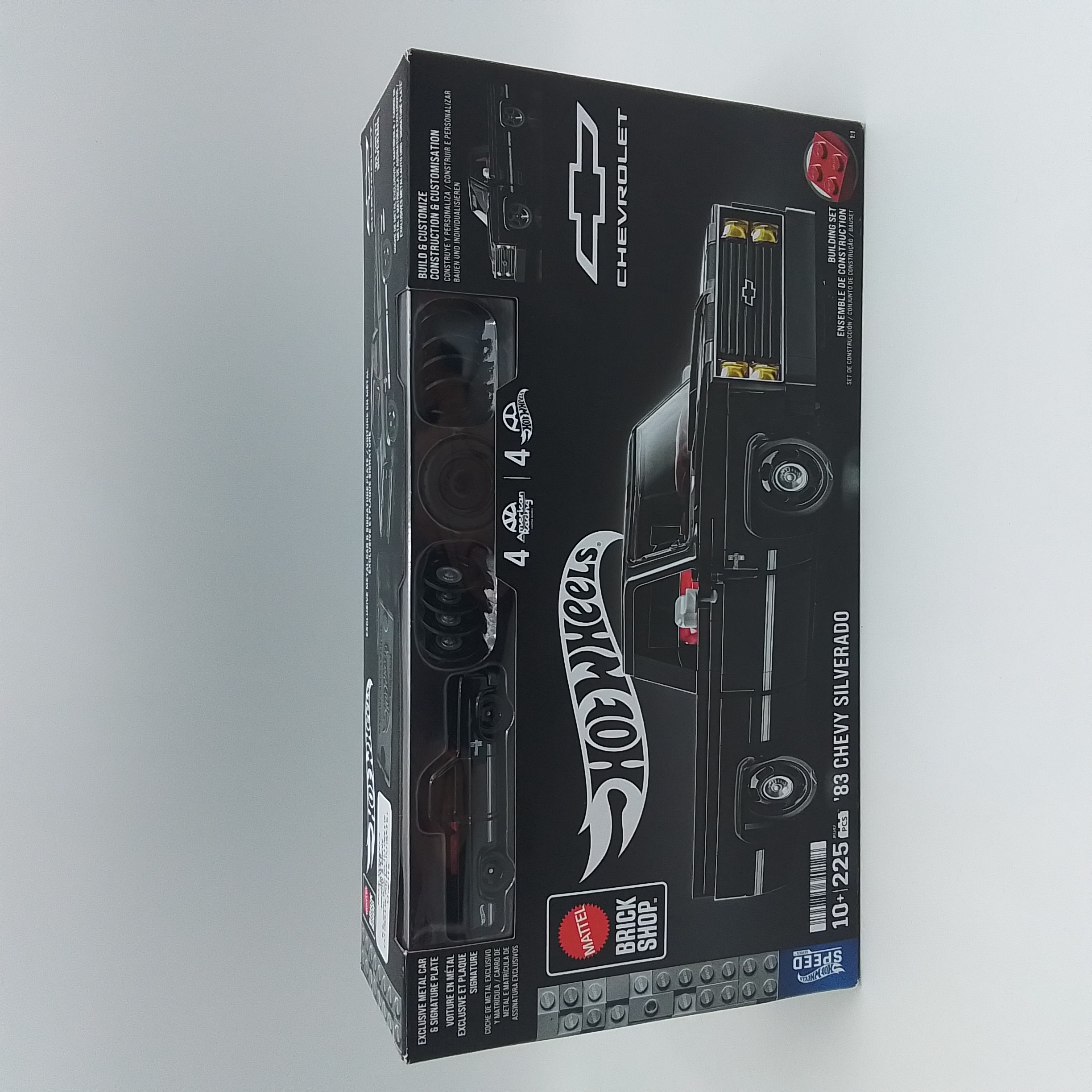 MATTEL BRICK SHOP HOTWHEELS 83 CHEVY SILVERADO 