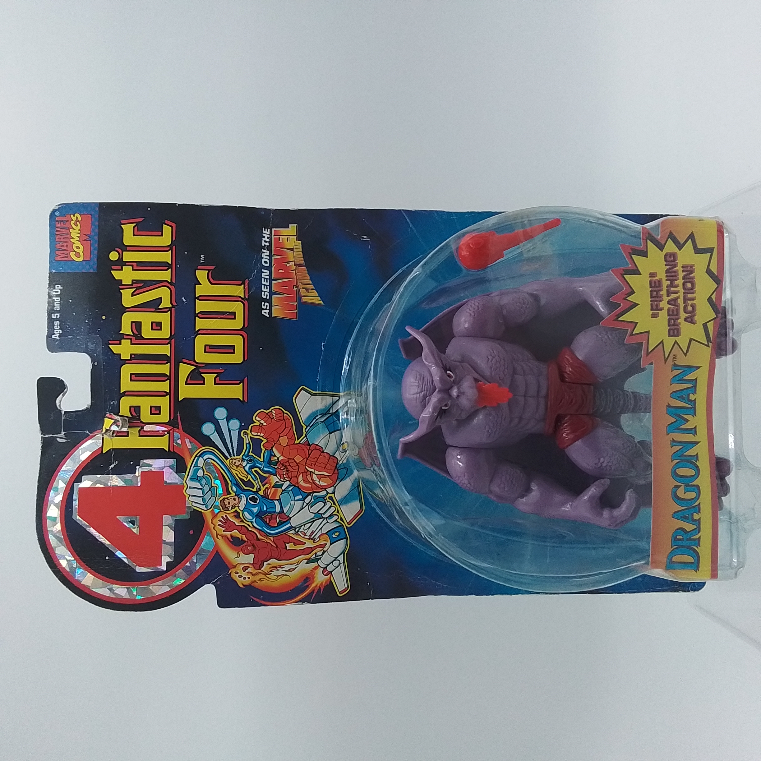 TOY BIZ MARVEL COMICS FANTASTIC 4 DRAGON MAN