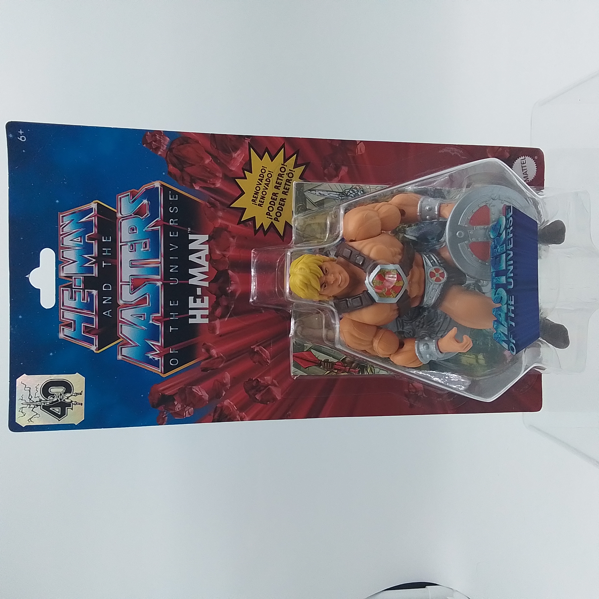 MATTEL HE-MAN AN THE MASTERS OF THE UNIVERSE HE-MAN 