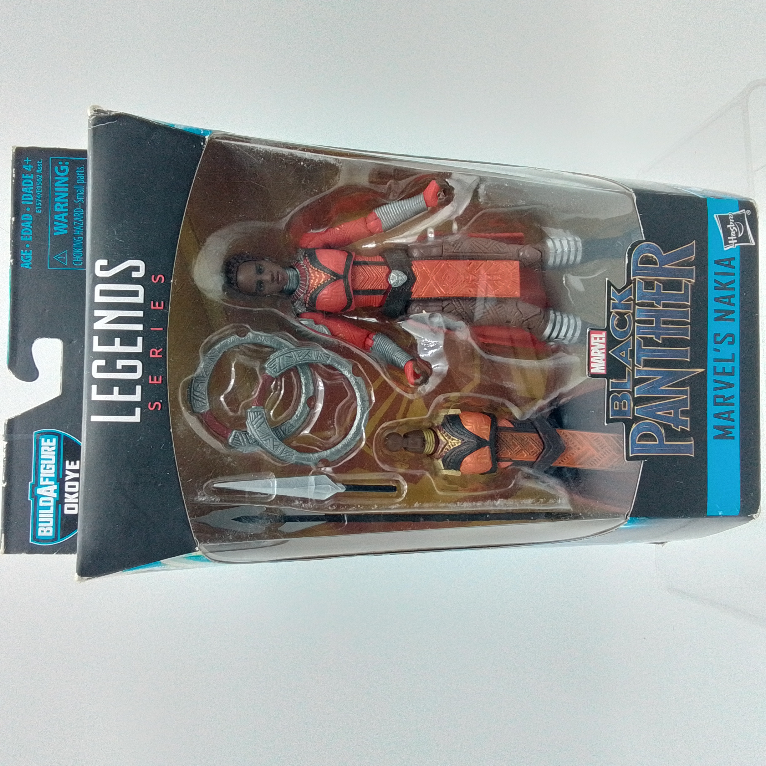 MARVEL LEGENDS MARVELS NAKIA CON BAF