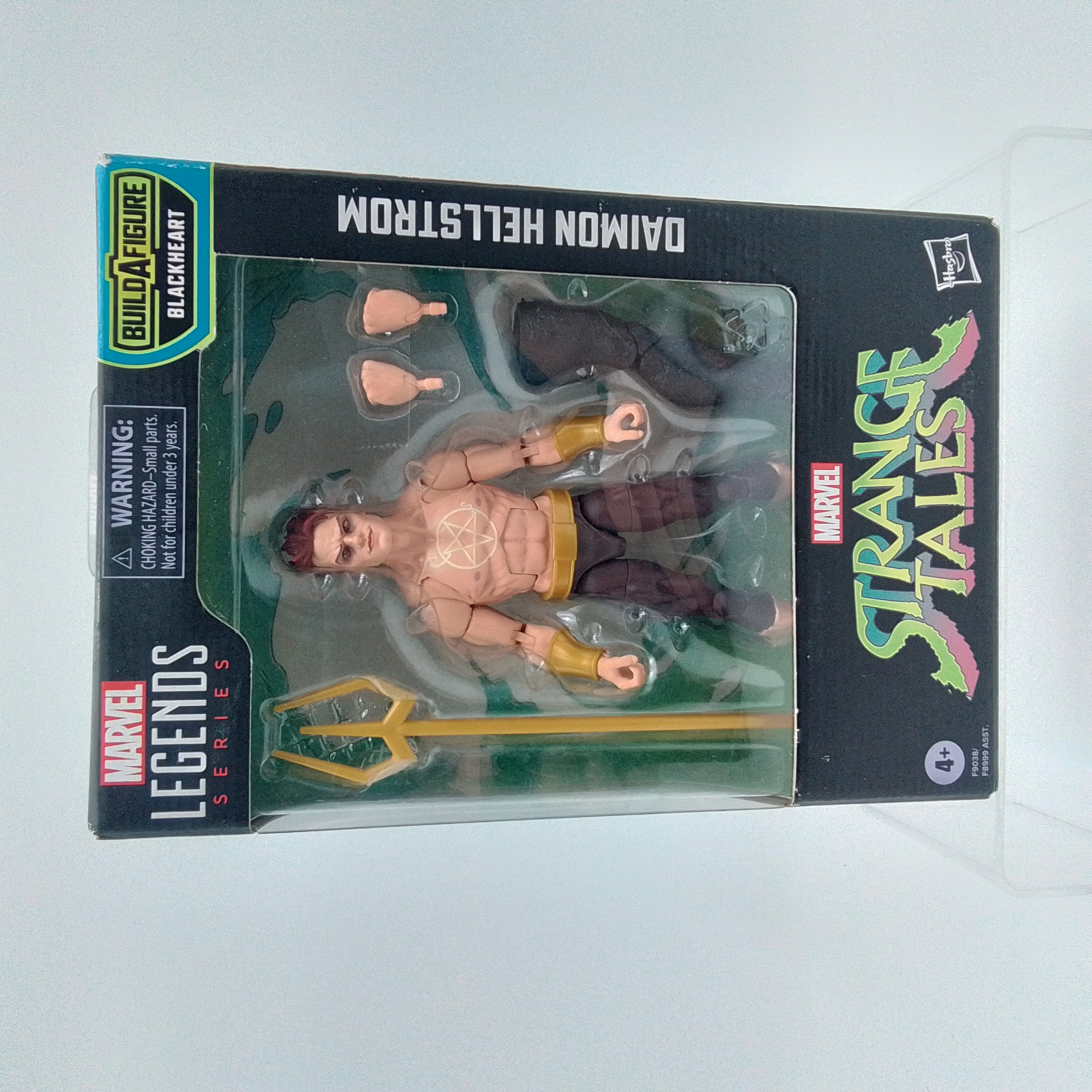 MARVEL LEGENDS STRANGE TALES DAIMON HELLSTROM CON BAF