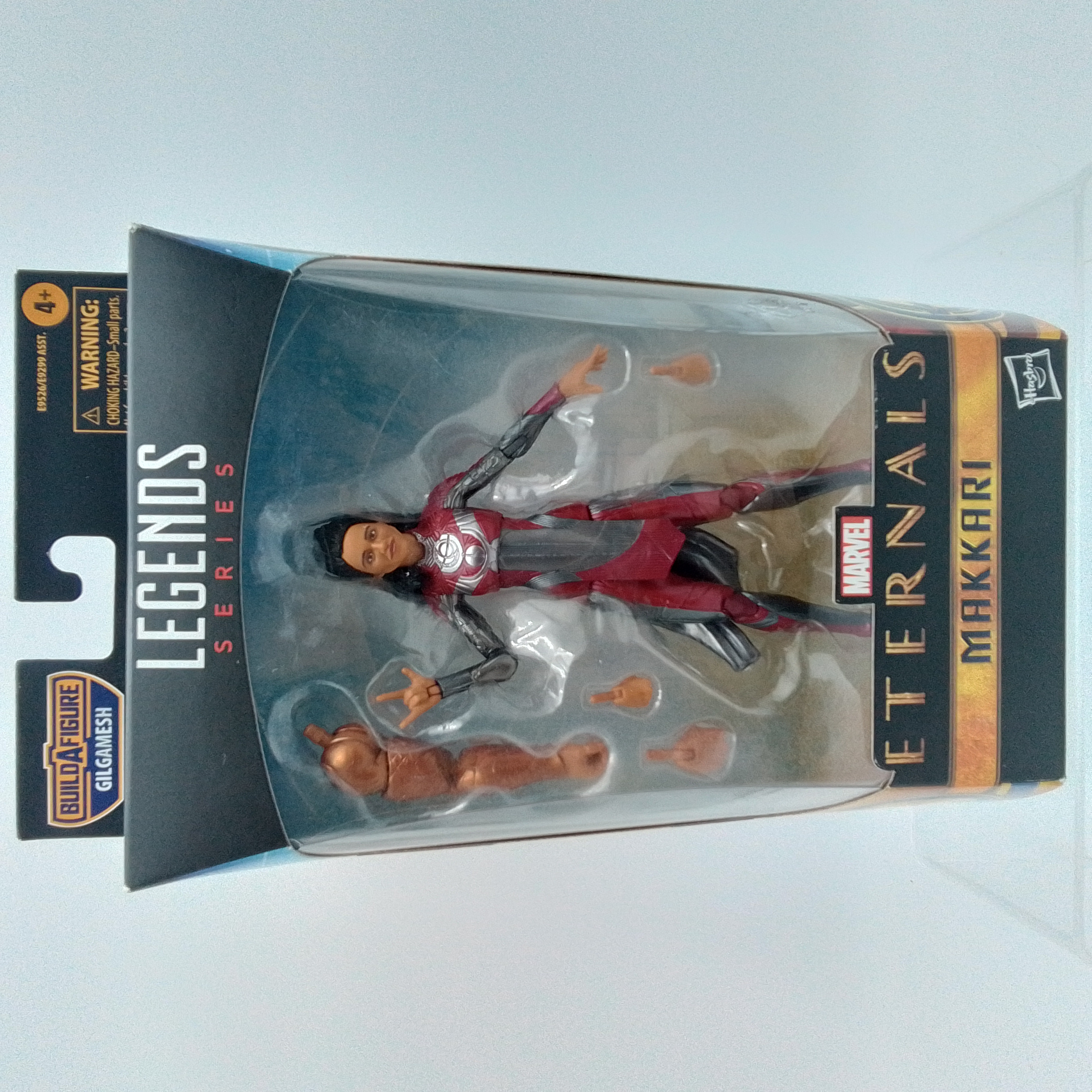 MARVEL LEGENDS ETERNALS MAKKARI CON BAF