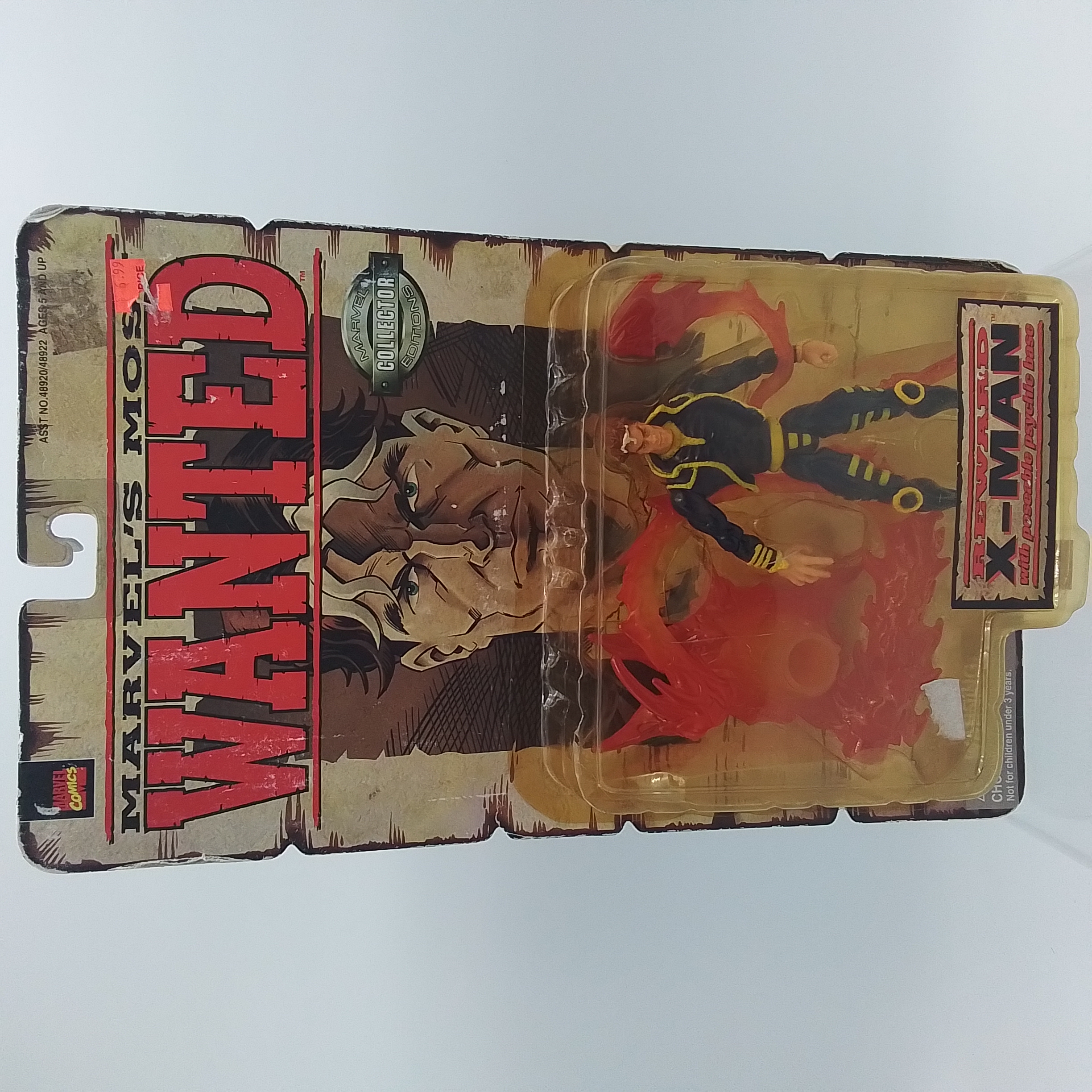 TOY BIZ MARVEL COMICS X-MAN COLLECTOR EDITION 