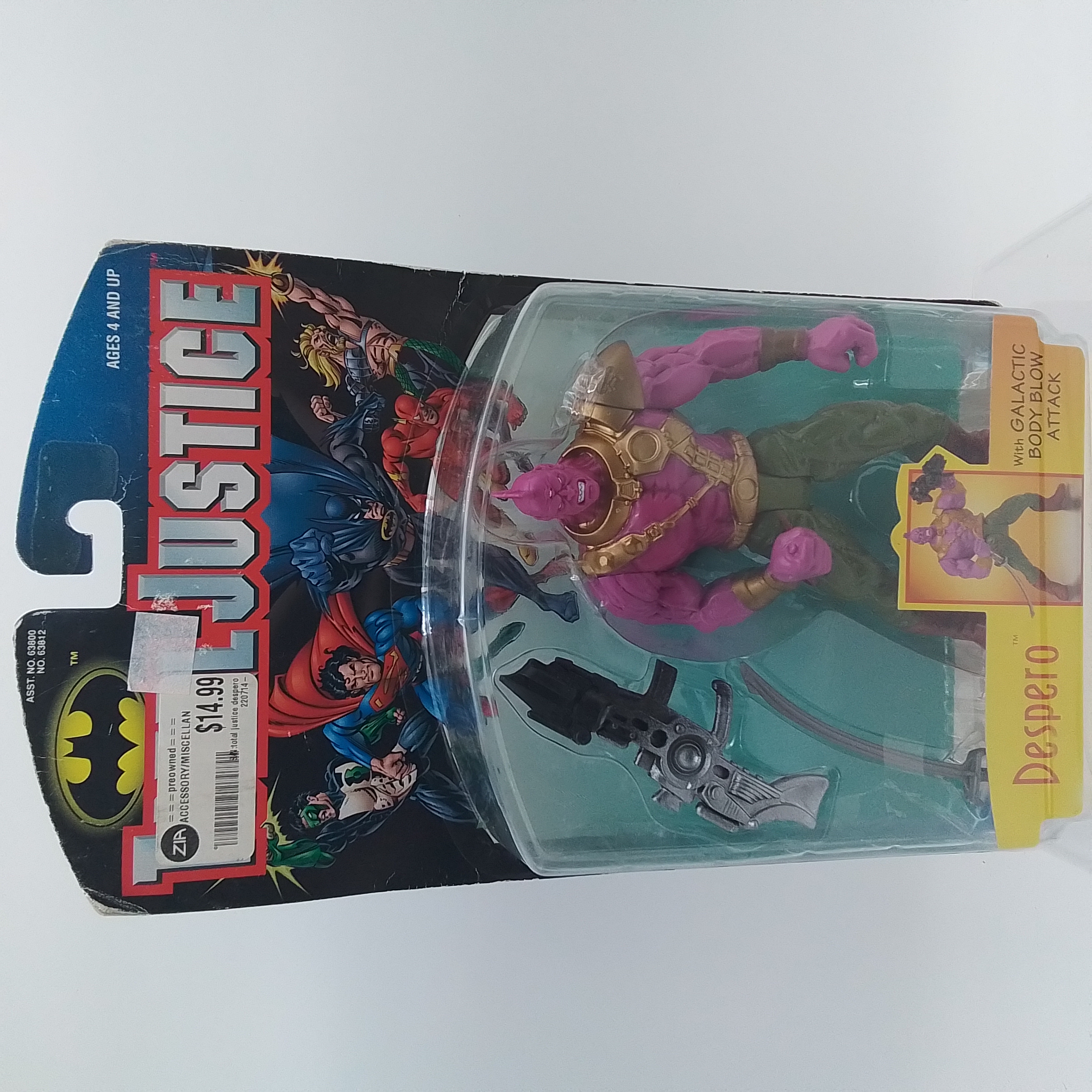 KENNER TOTAL JUSTICE DESPERO