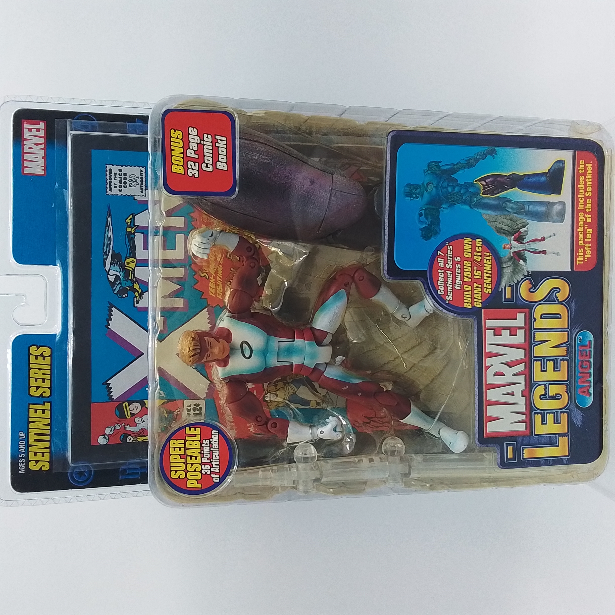 TOY BIZ MARVEL LEGENDS ANGEL CON BAF
