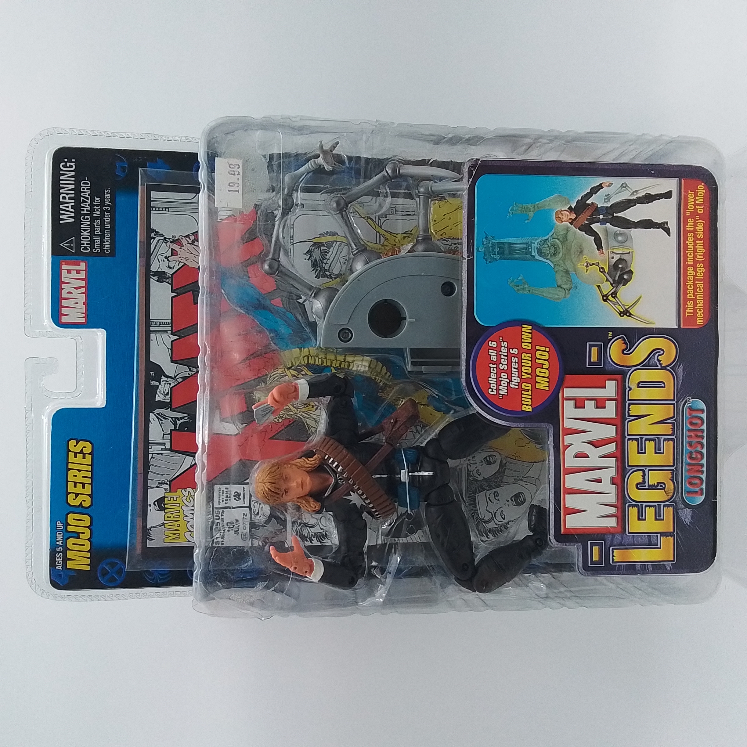 TOY BIZ MARVEL LEGENDS LONGSHOT CON BAF