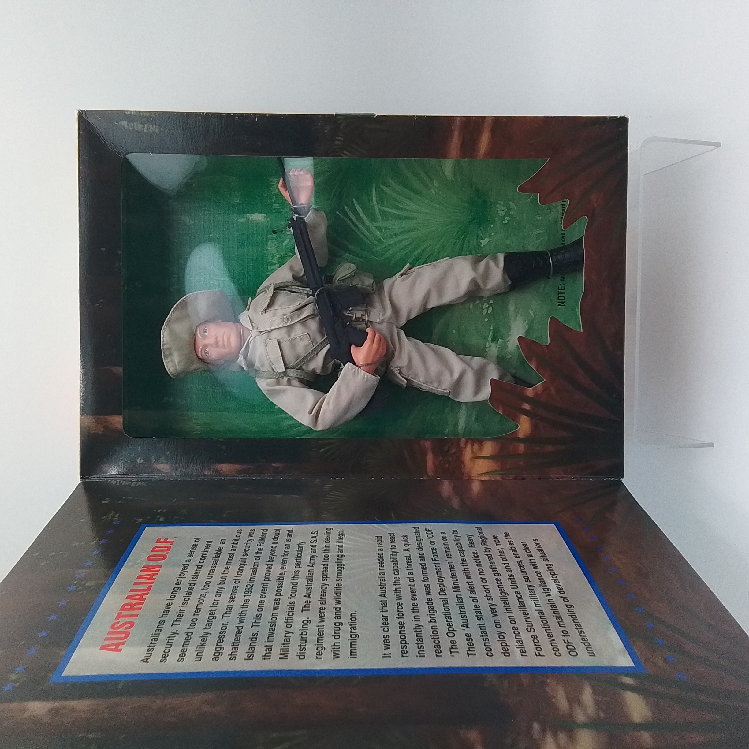 GI JOE CLASSIC COLLECTION AUSTRALIAN O.D.F. LIMITED EDITION 