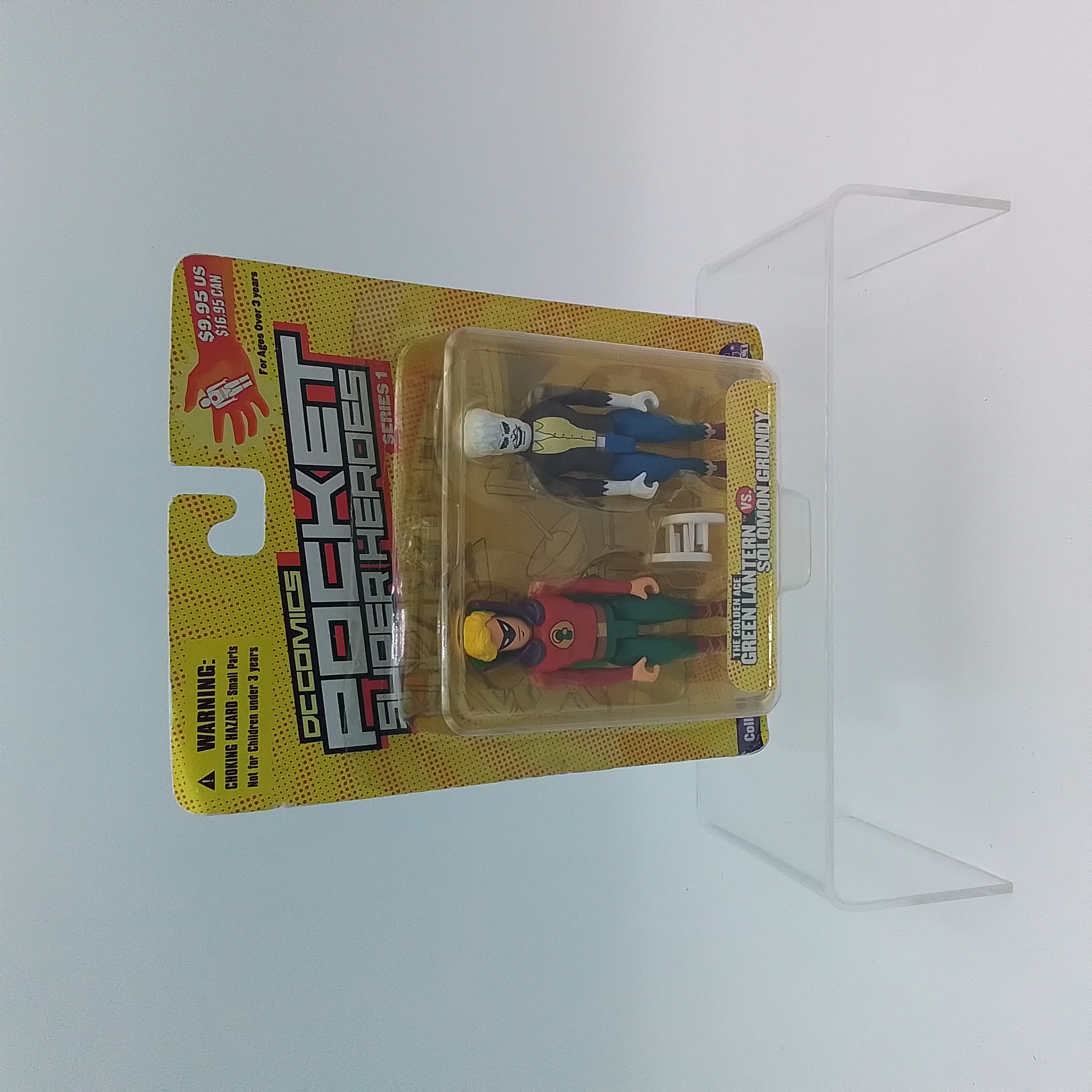 DC DIRECT POCKET SUPER HEROES GREEN LANTERN VS SOLOMON GRUNDY SET