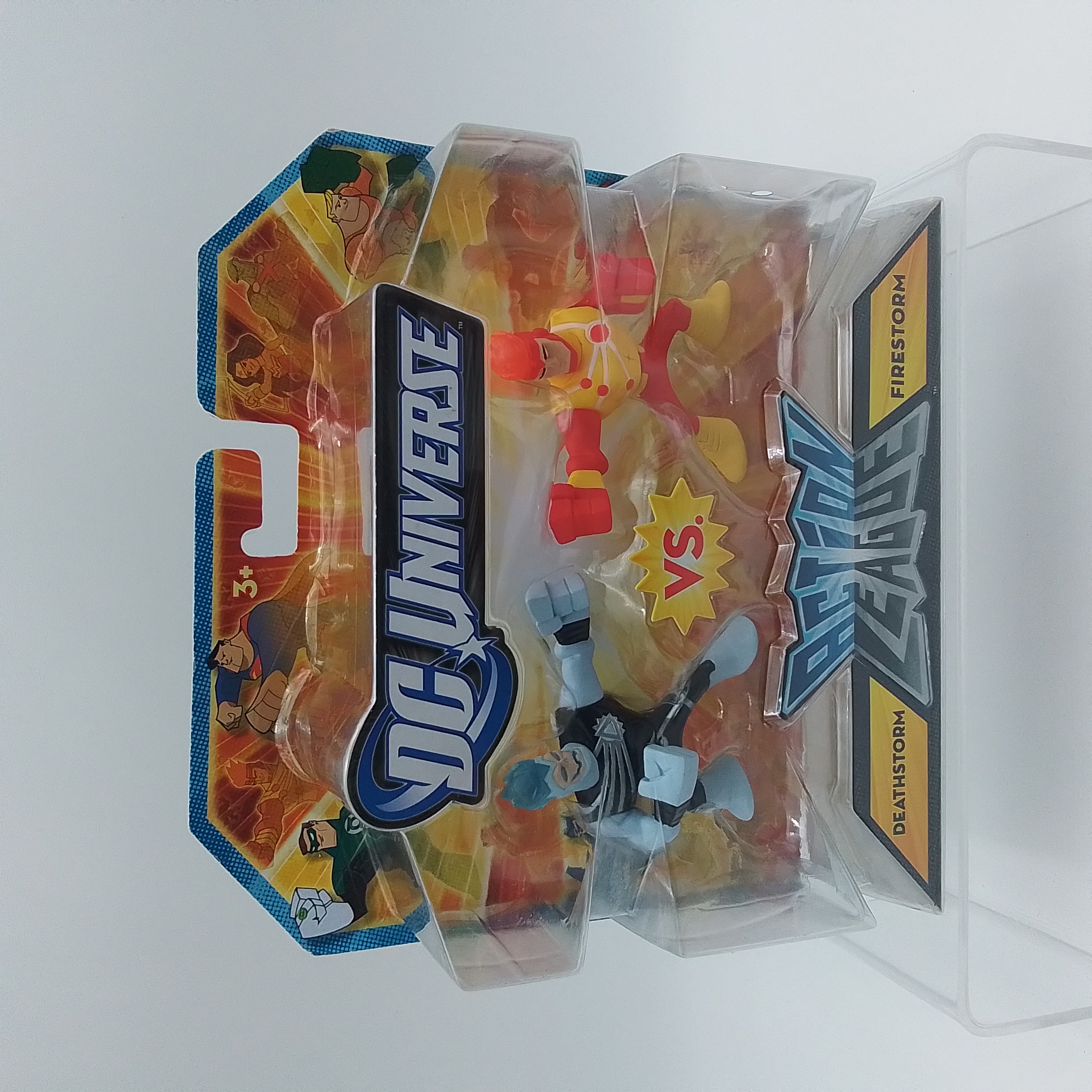 DC UNIVERSE ACTION LEAGUE DEATHSTORM VS FIRESTORM SET