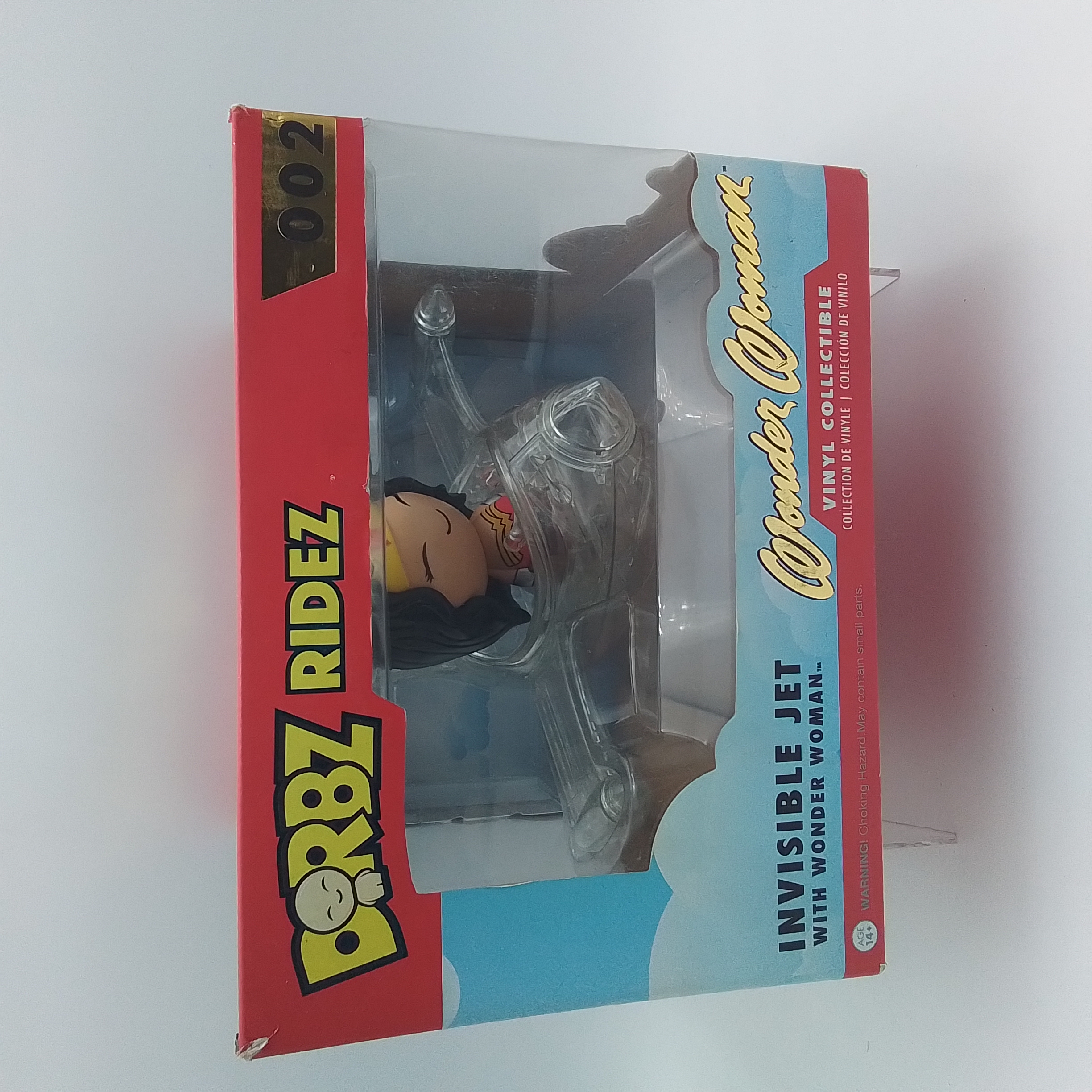 DORBZ RIDEZ DC INVISIBLE JET WITH WONDER WOMAN 