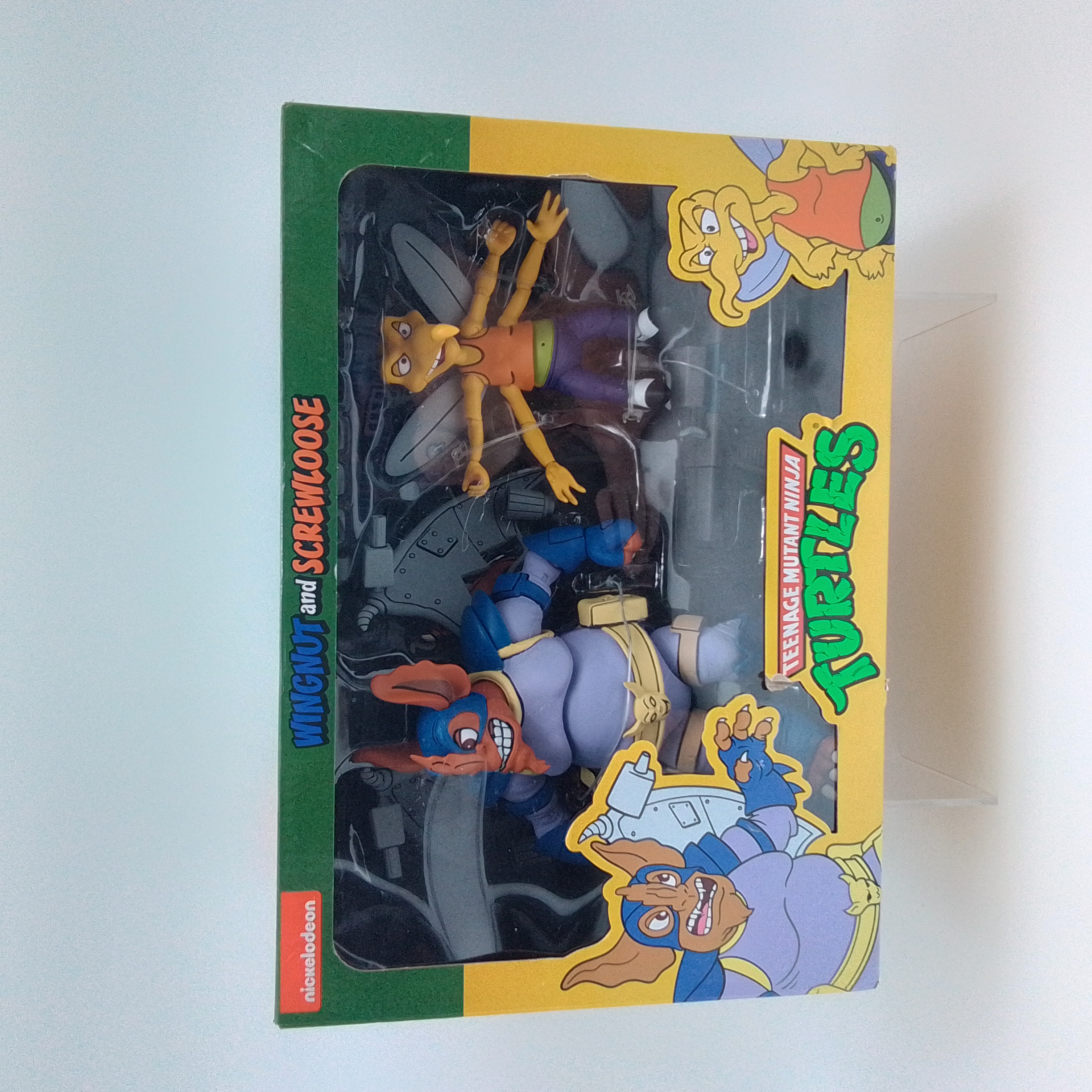 NECA TEENAGE MUTANT NINJA TURTLES WINGNUT AND SCREWLOOSE SET