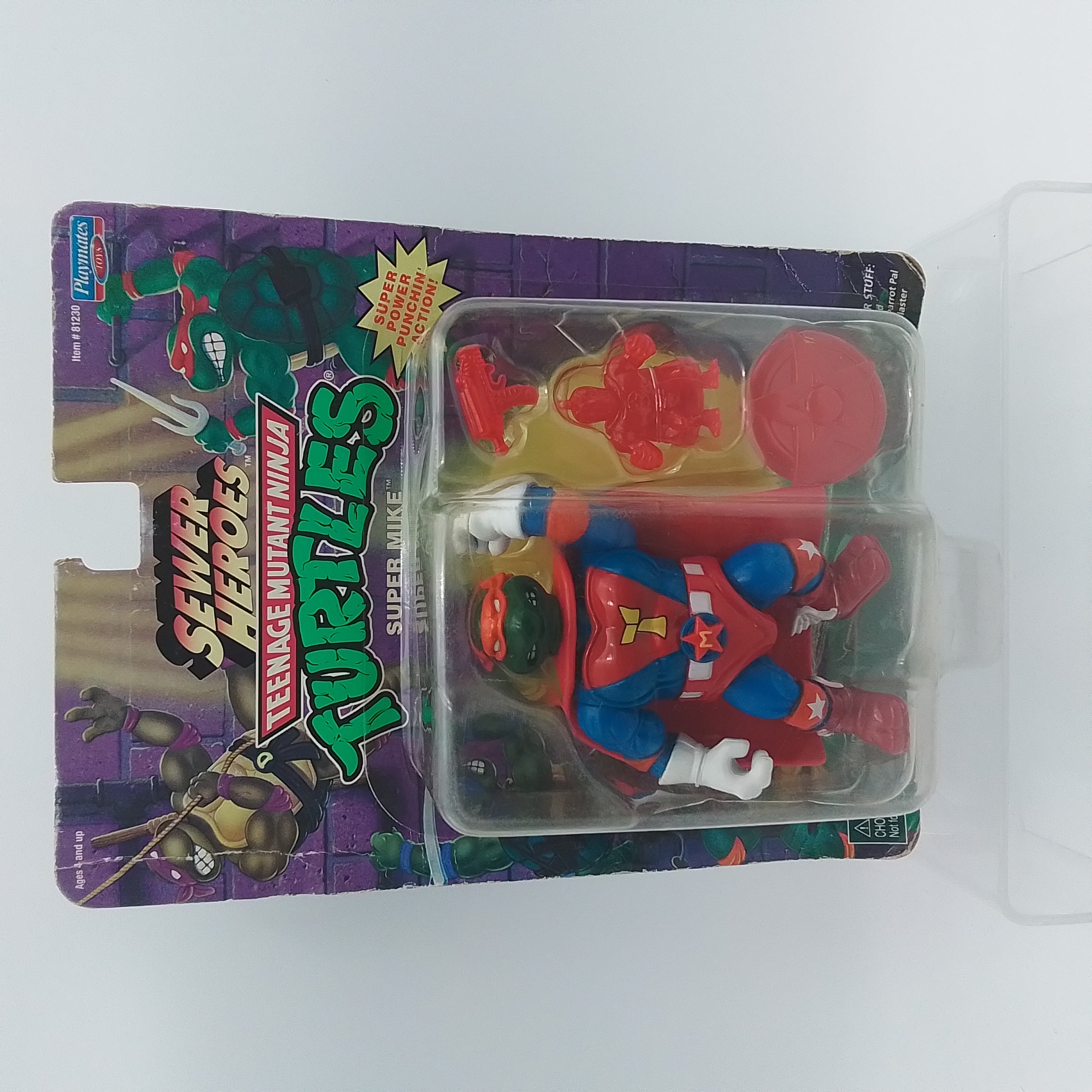 PLAYMATES TOYS TEENAGE MUTANT NINJA TURTLES SUPER MIKE