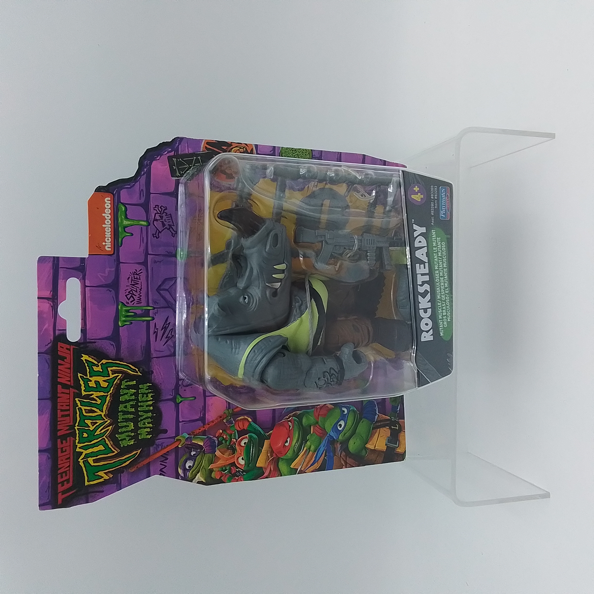 PLAYMATES TOYS TEENAGE MUTANT NINJA TURTLES ROCKSTEADY