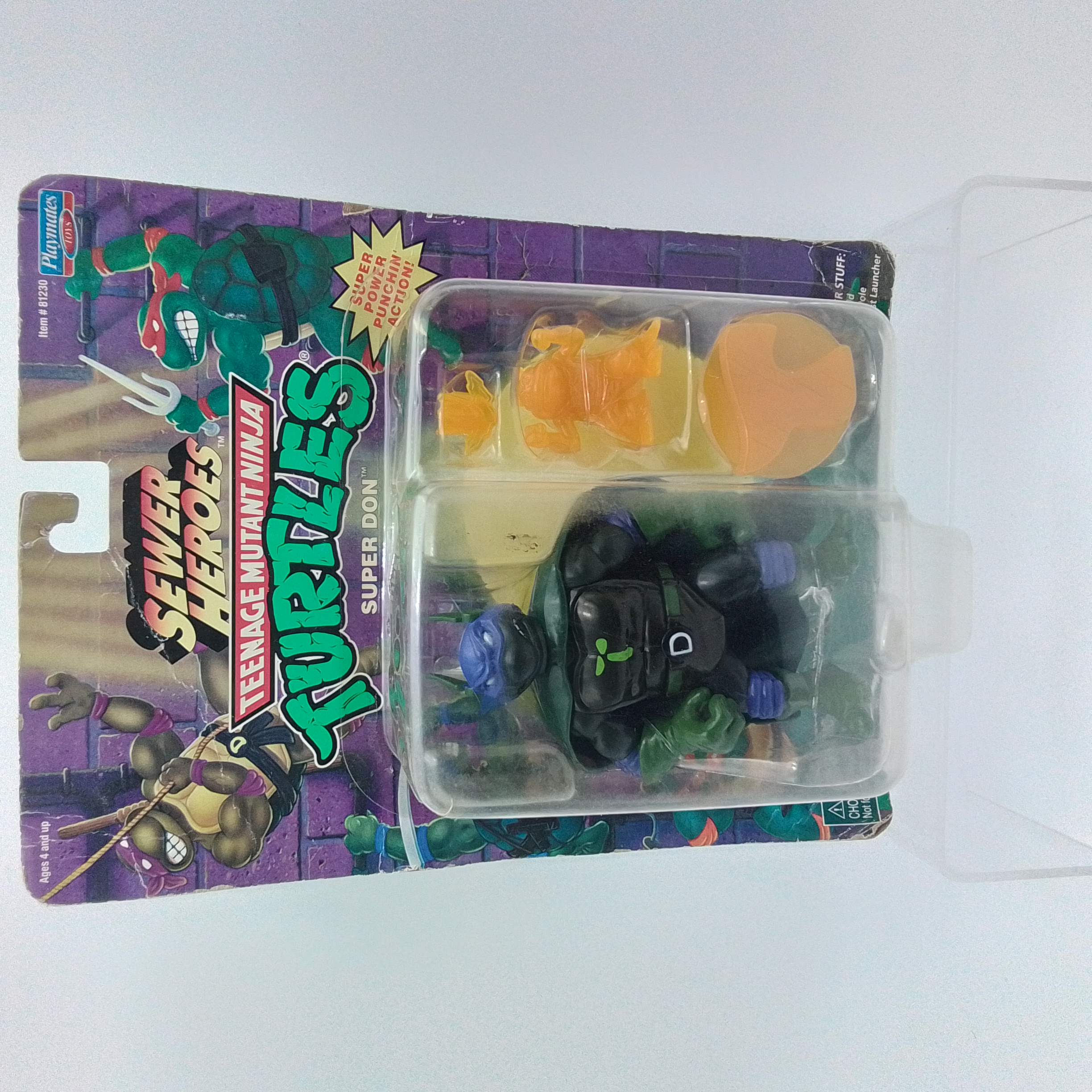 PLAYMATES TOYS TEENAGE MUTANT NINJA TURTLES SUPER DON