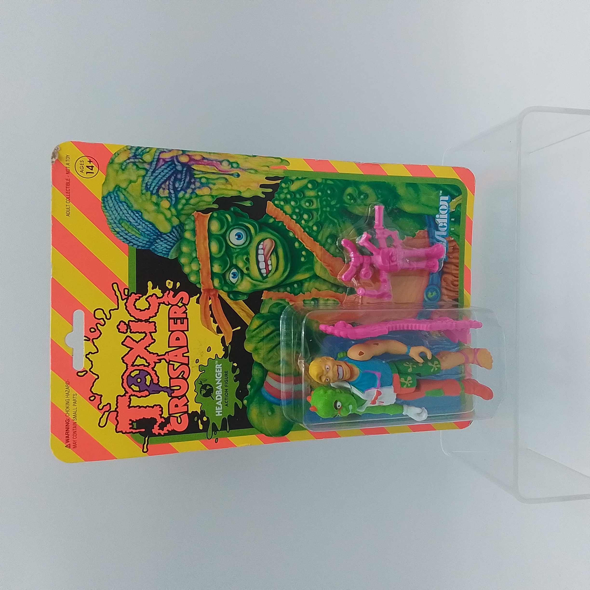 SUPER7 REACTION FIGURES TOXIC CRUSADERS 