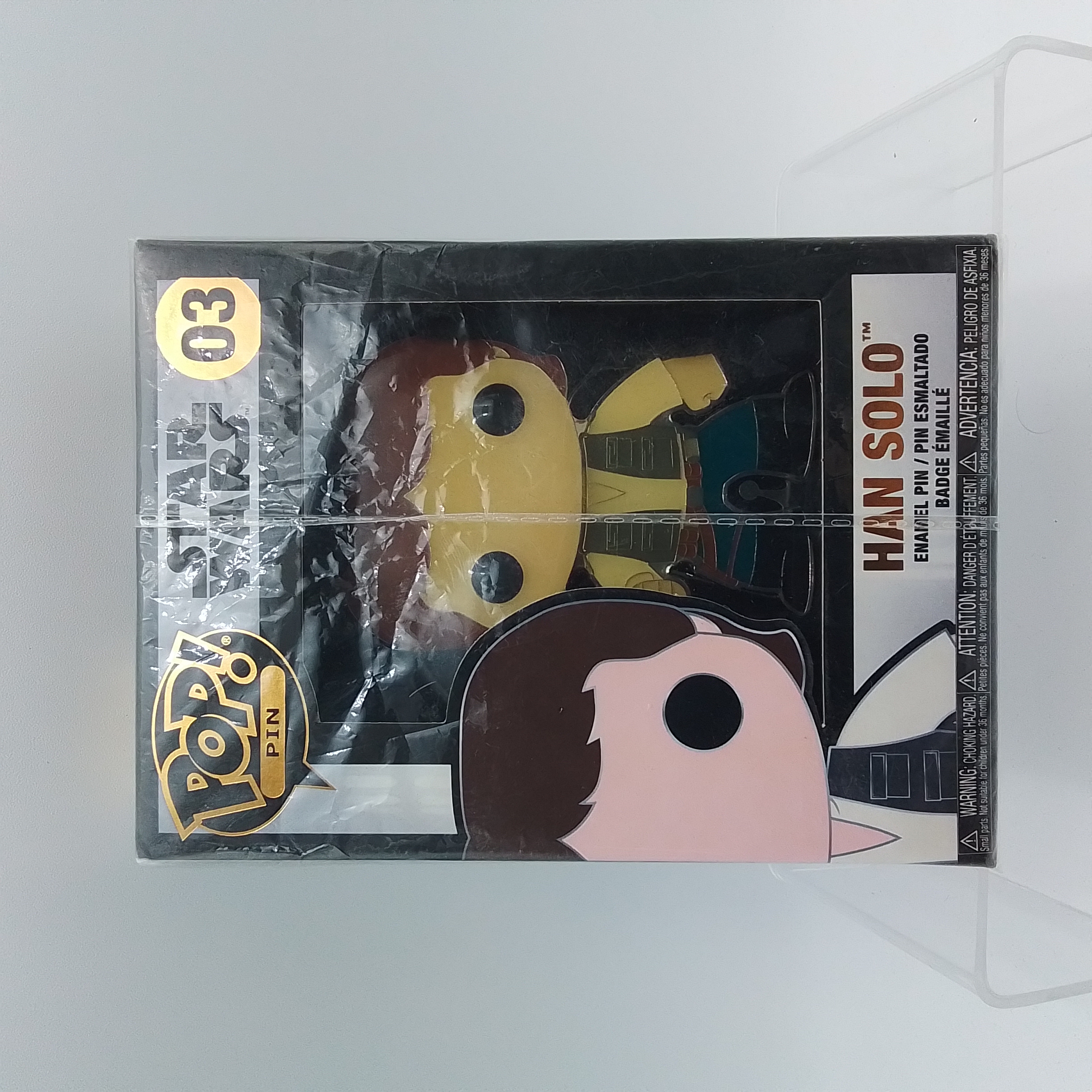 FUNKO STAR WARS HAN SOLO ENAMEL PIN