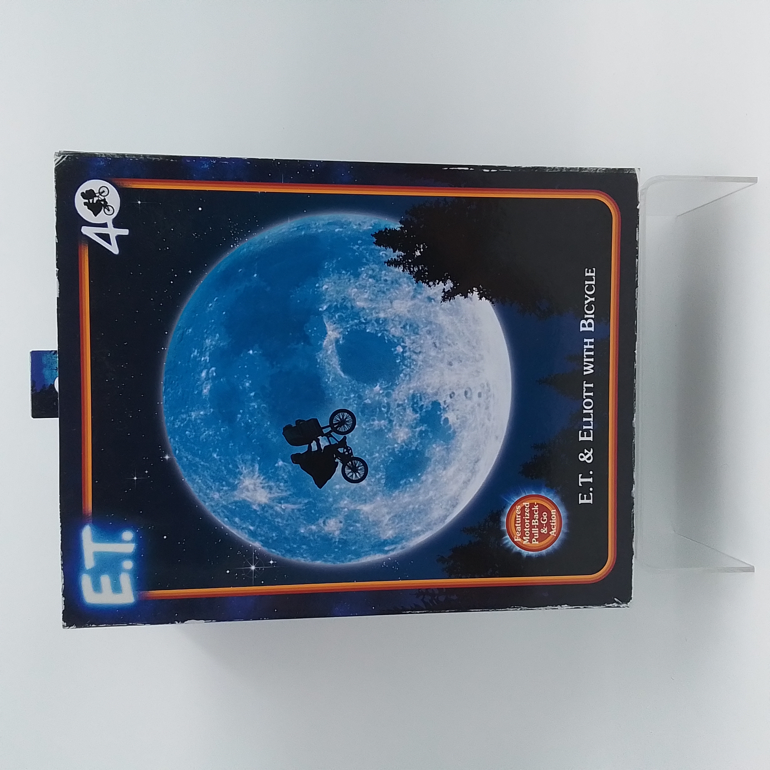 NECA REEL TOYS E.T. AND ELLIOTT WITH BICYCLE
