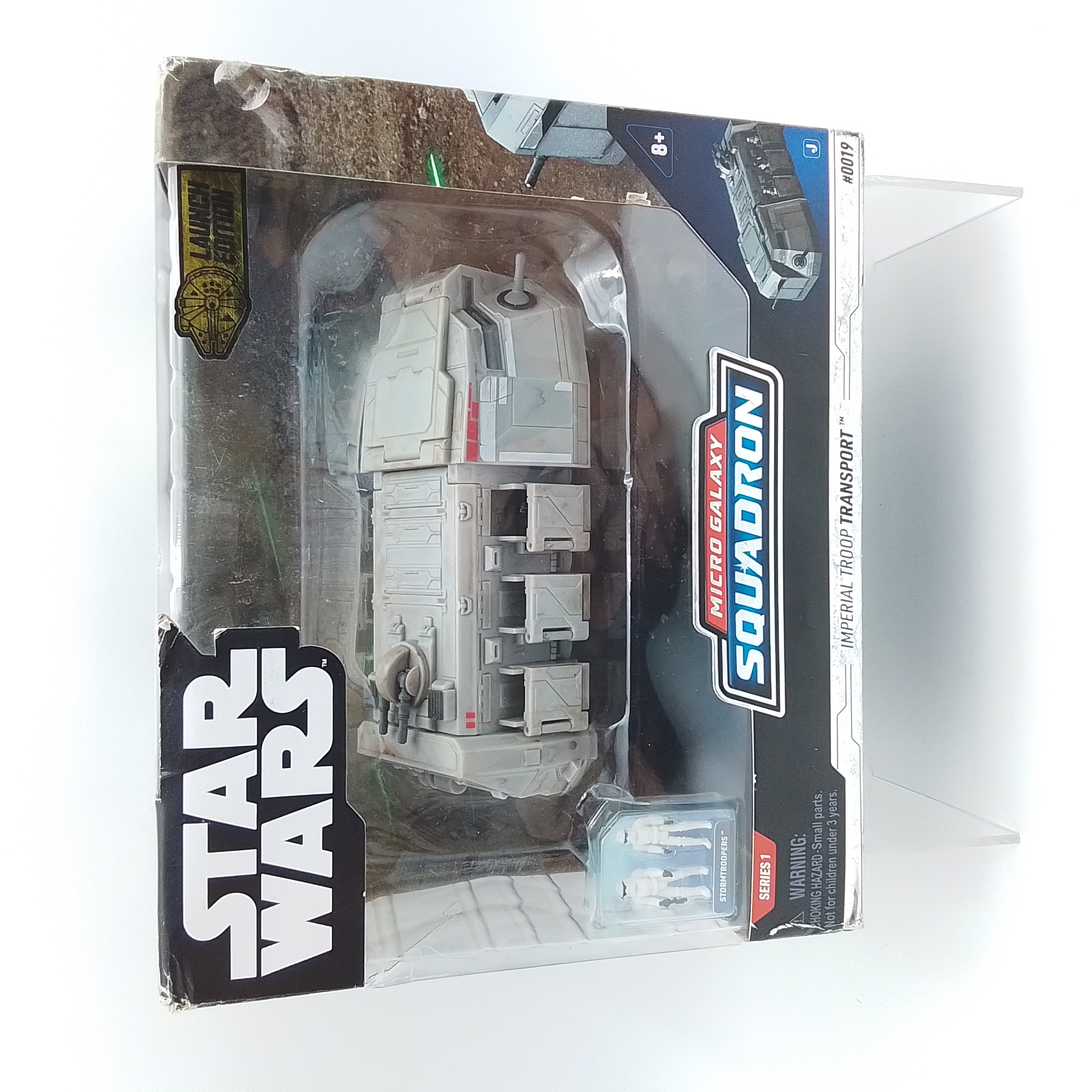 STAR WARS  MICRO GALAXY SQUADRON IMPERIAL TROOP TRANSPORT  LAUNCH EDITION