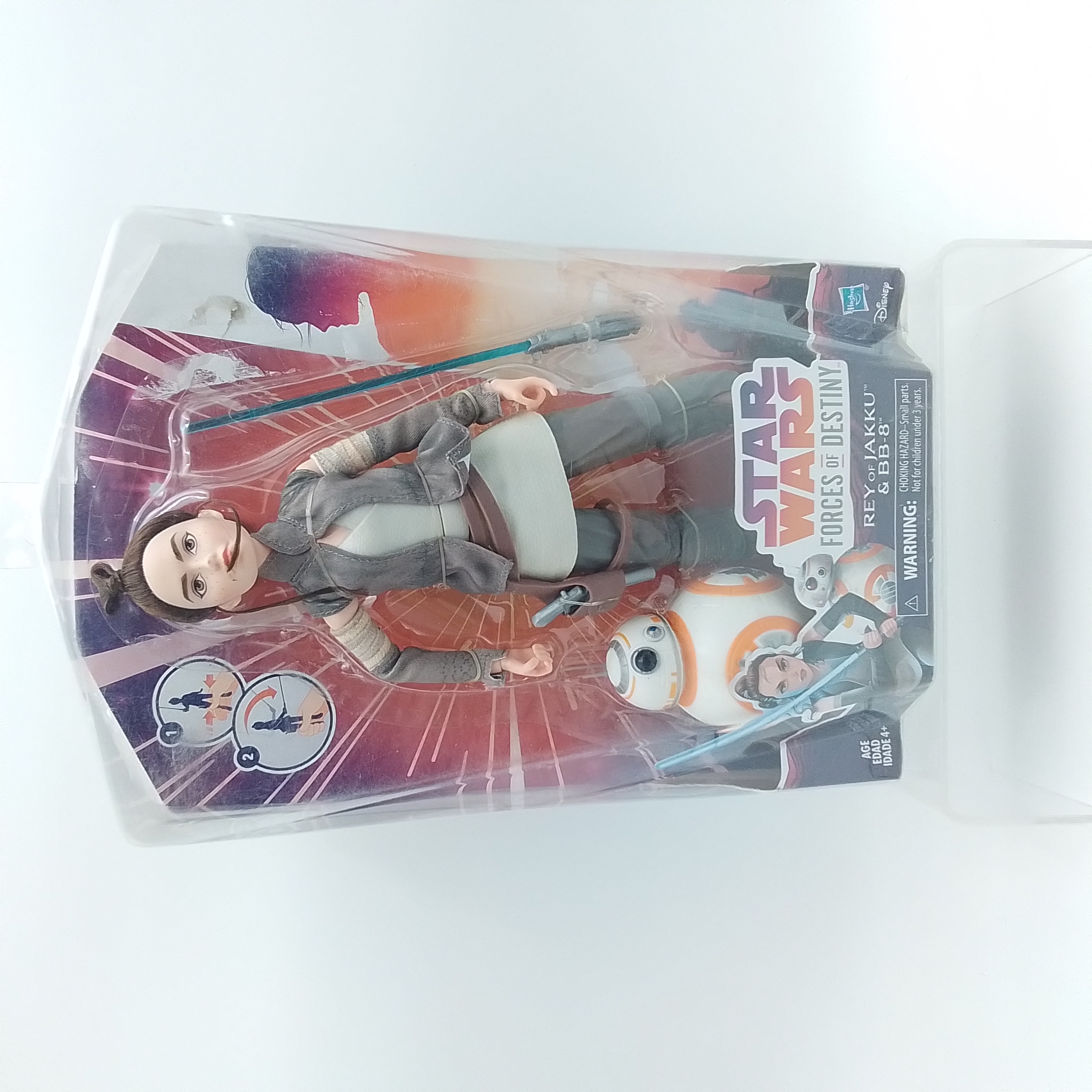 STAR WARS FORCES OF DESTINY REY OF JAKKU AND BB-8 SET