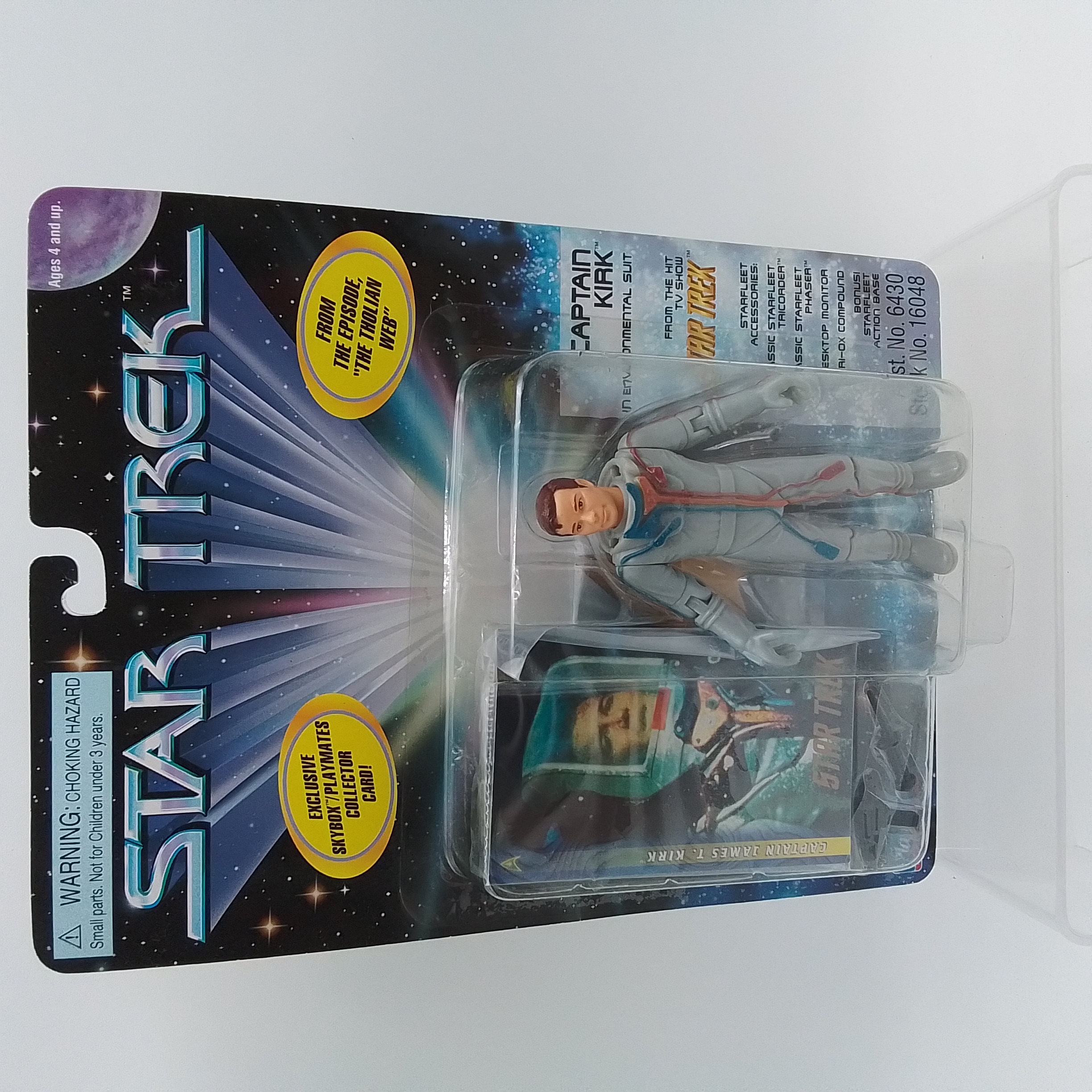 PLAYMATES TOYS STAR TREK CAPTAIN JAMES T. KIRK