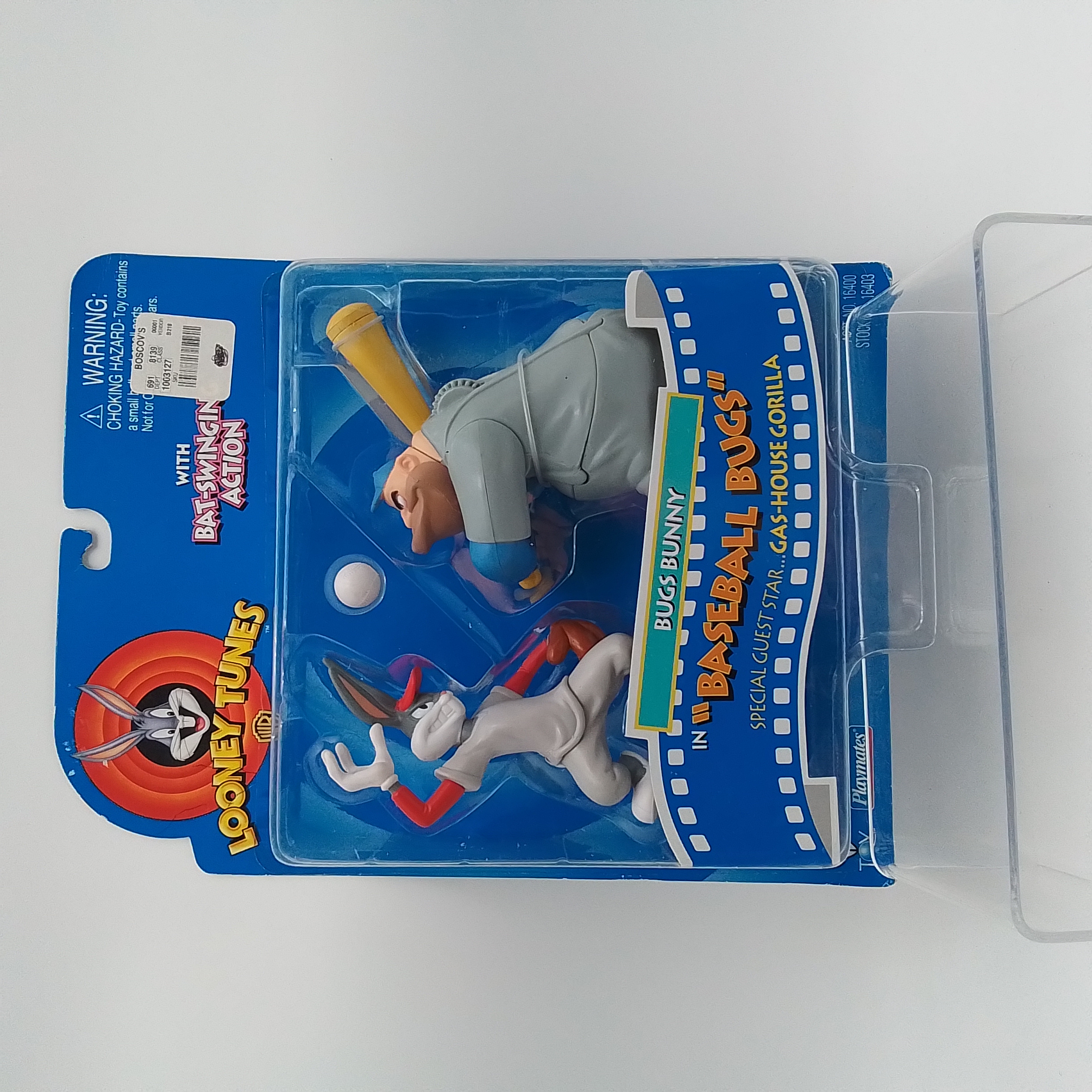 PLAYMATES TOYS LOONEY TUNES BASEBALL BUGS