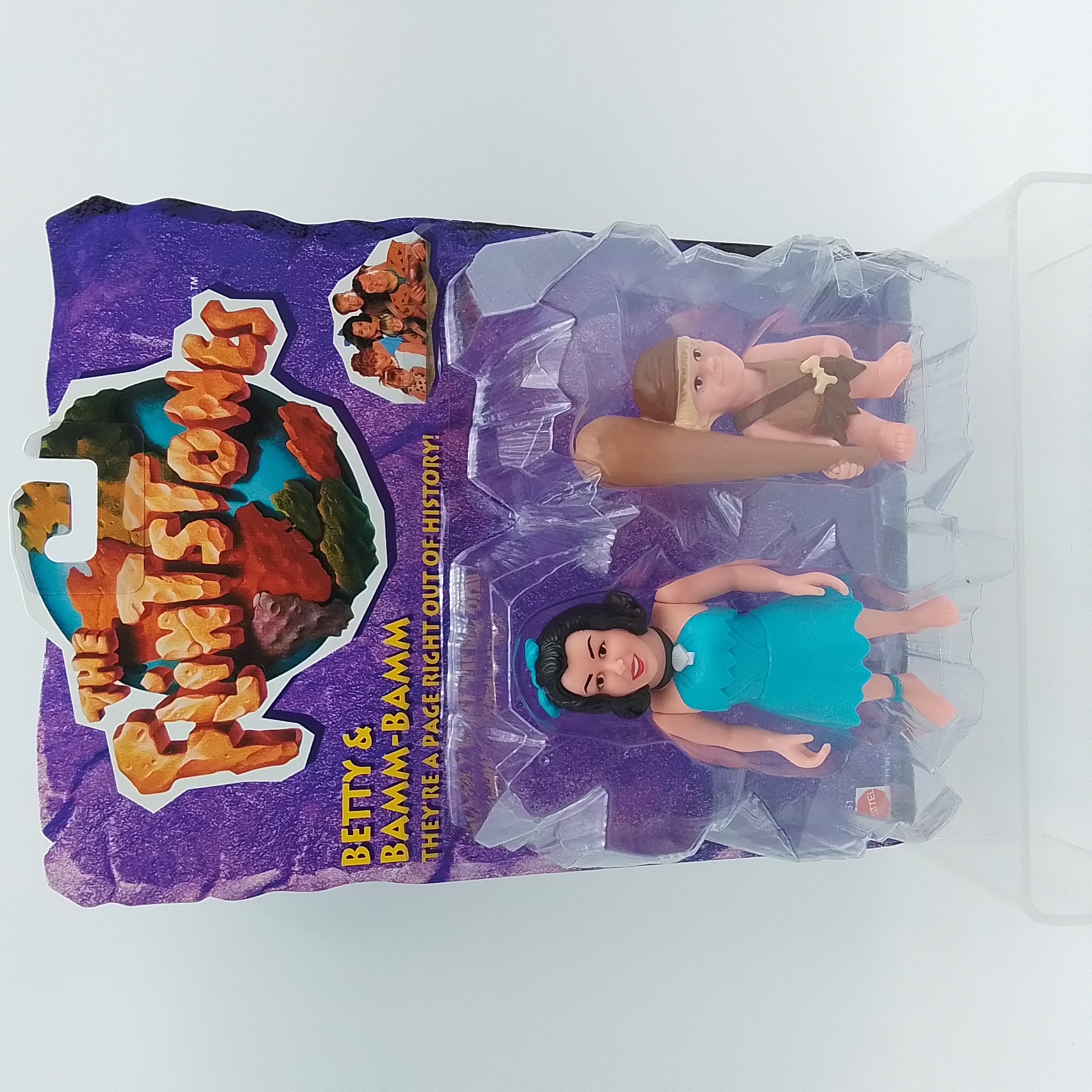 MATTEL THE FLINTSTONES BETTY AND BAMM-BAMM
