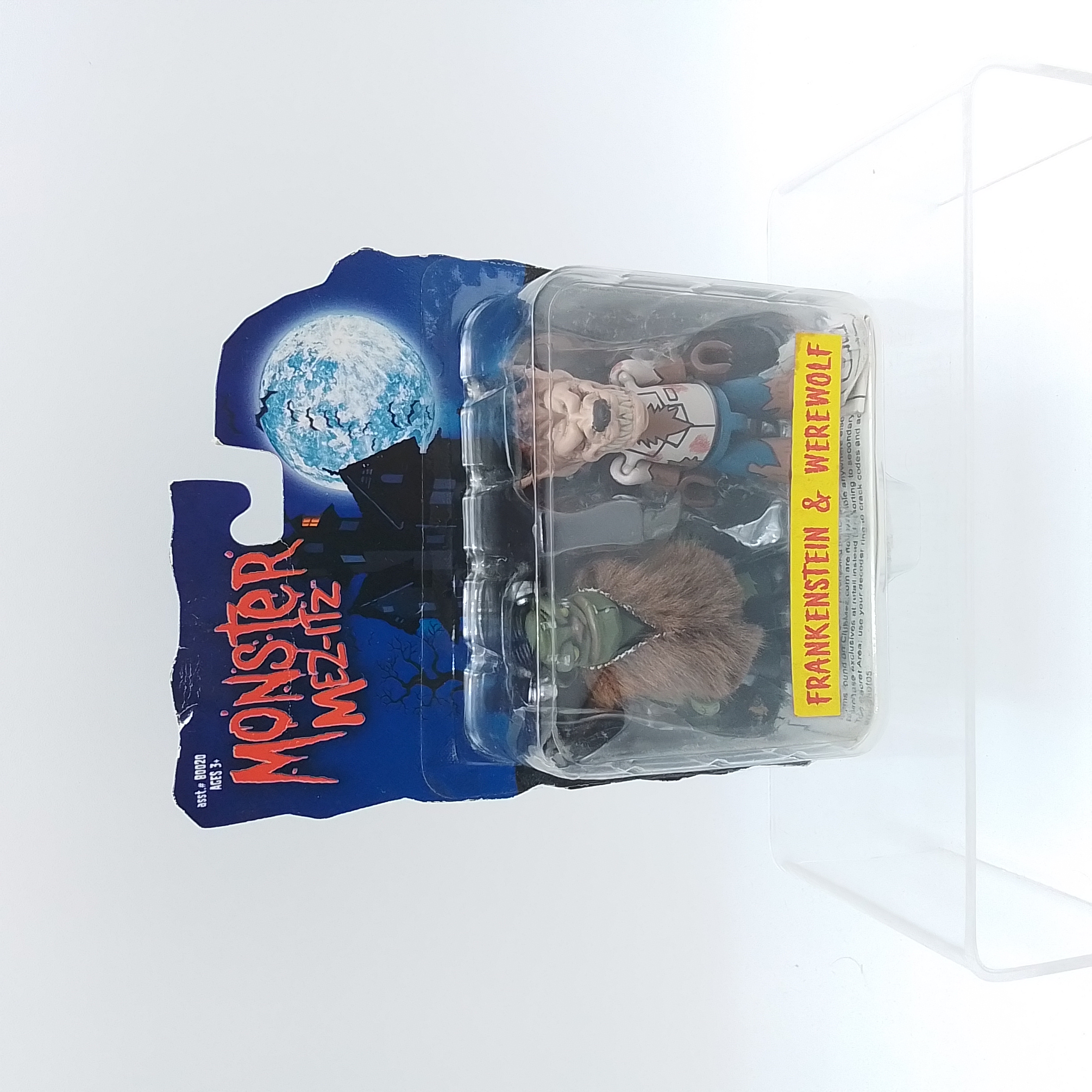 MEZCO TOYZ MONSTER MEZ-IT FRANKENSTEIN AND WEREWOLF 