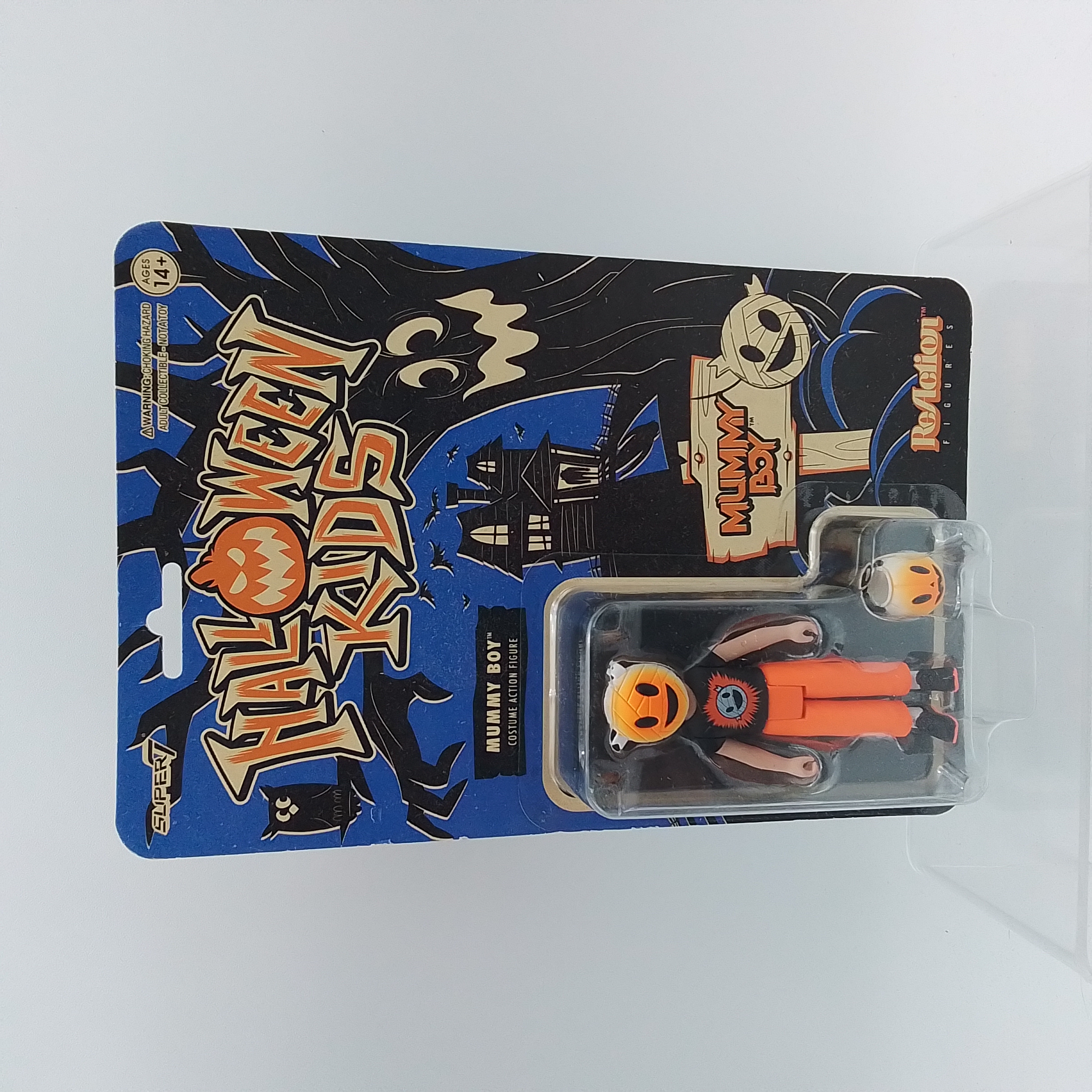 SUPER7 REACTION FIGURES HALLOWEEN KIDS MUMMY BOY