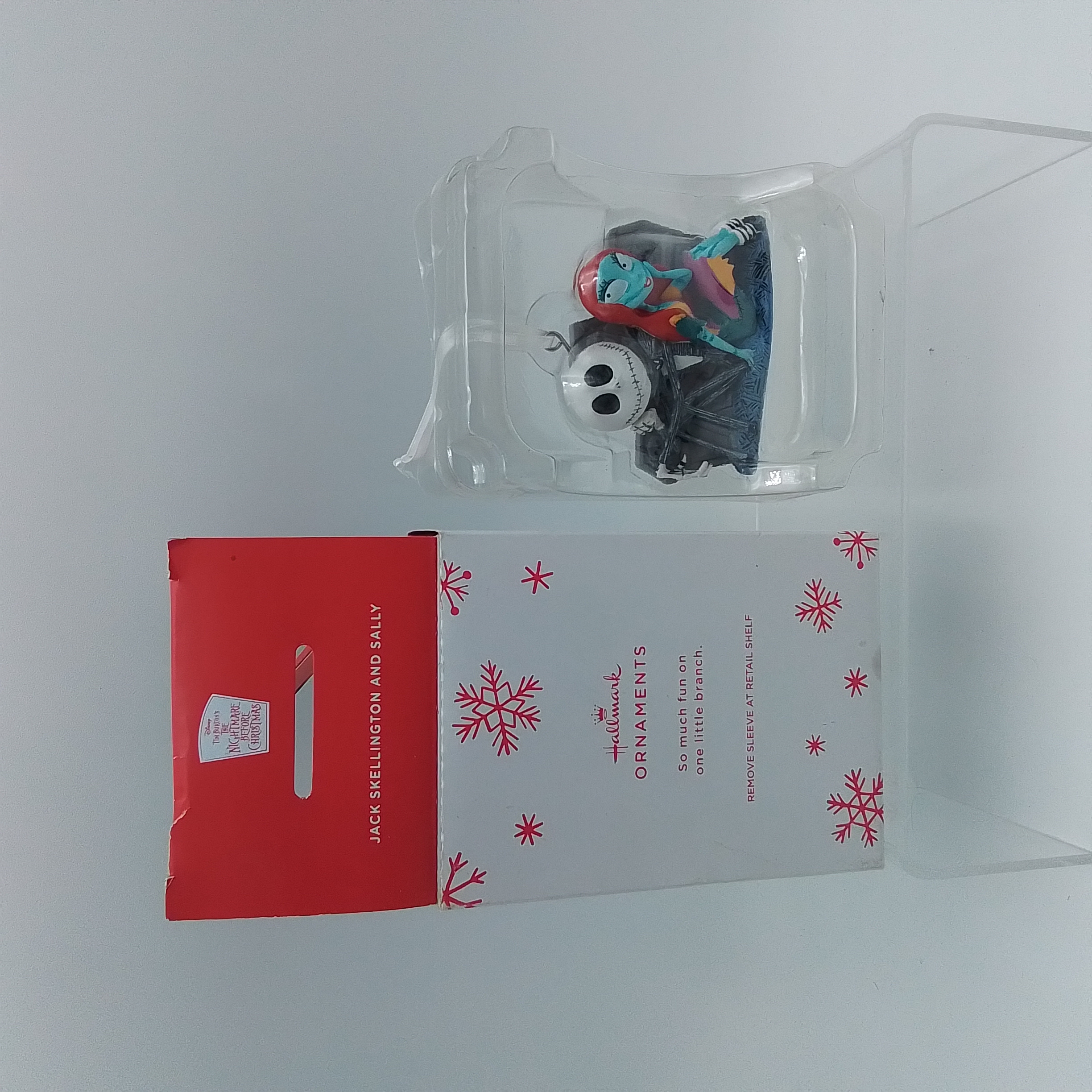 HALLMARK ORNAMENTS JACK SKELLINGTON AND SALLY