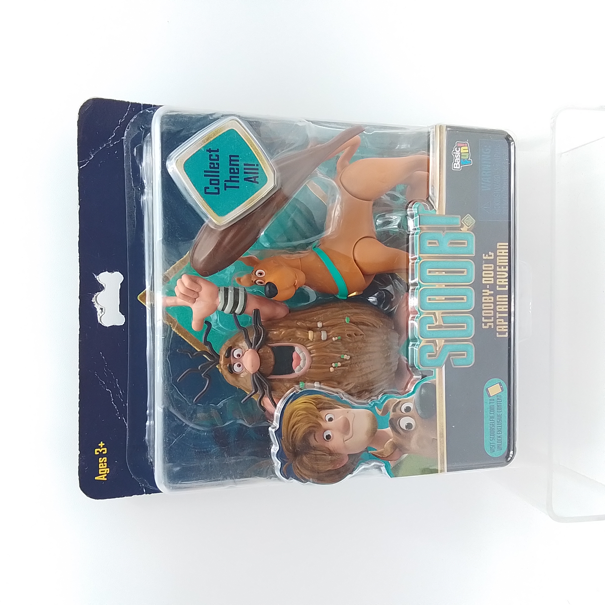 BASIC FUN SCOOB! SCOOBY-DOO AND CAPTAIN CAVEMAN