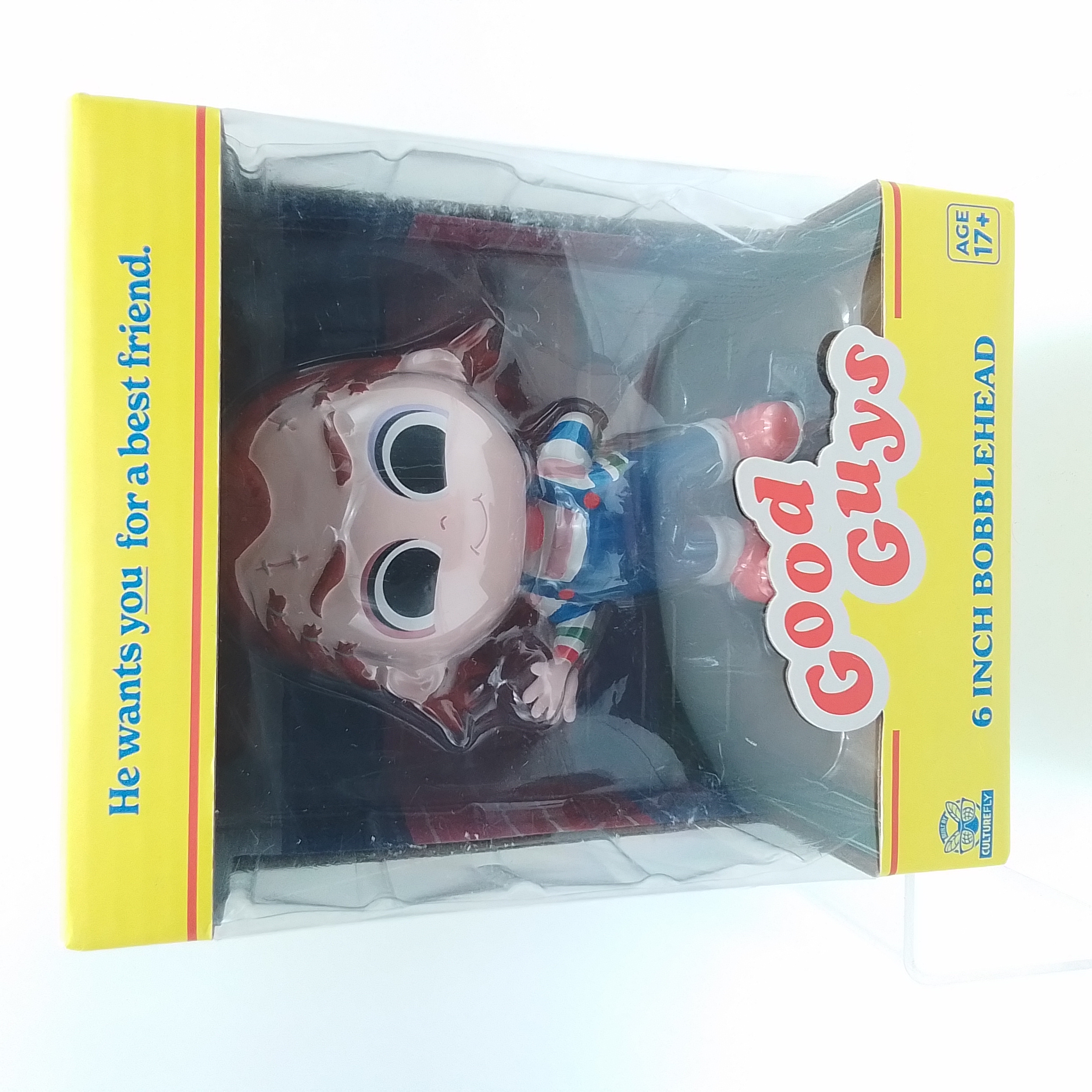 CULTUREFLY CHUCKY GOOD GUY BOBBLEHEAD