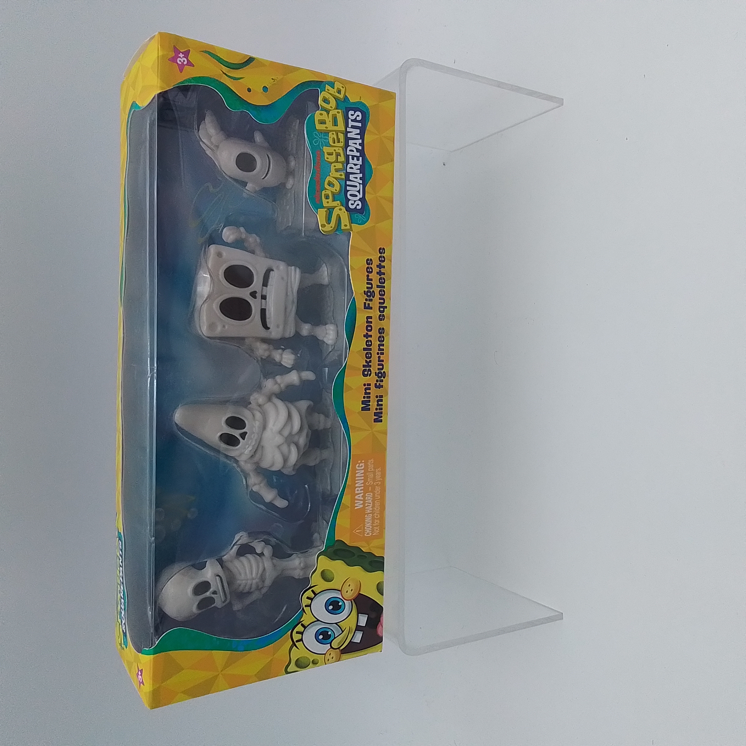 NICKELODEON SPONGEBOB SQUAREPANTS MINI SKELETON FIGURES SET