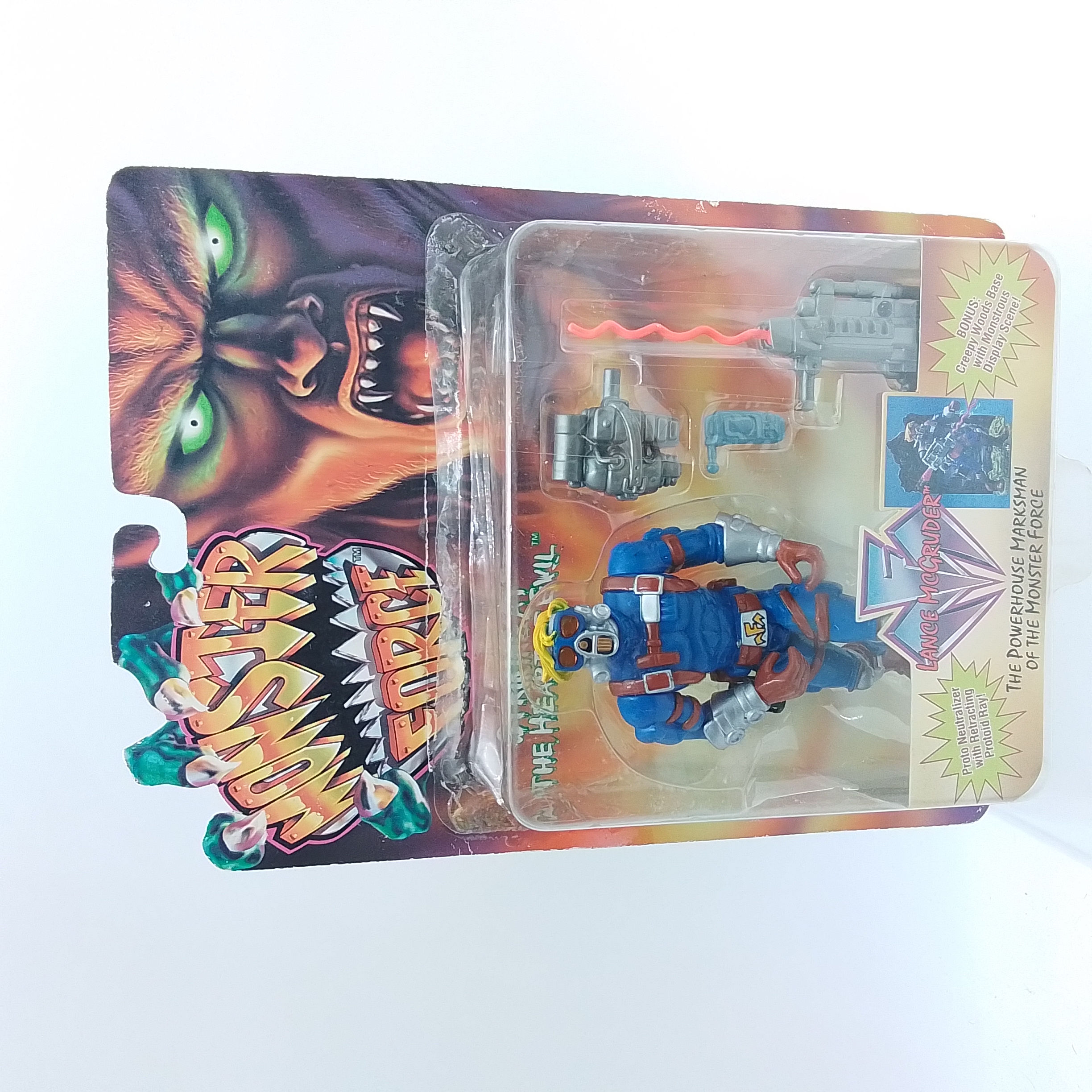 PLAYMATES TOYS MONSTER FORCE LANCE MCGRUDER
