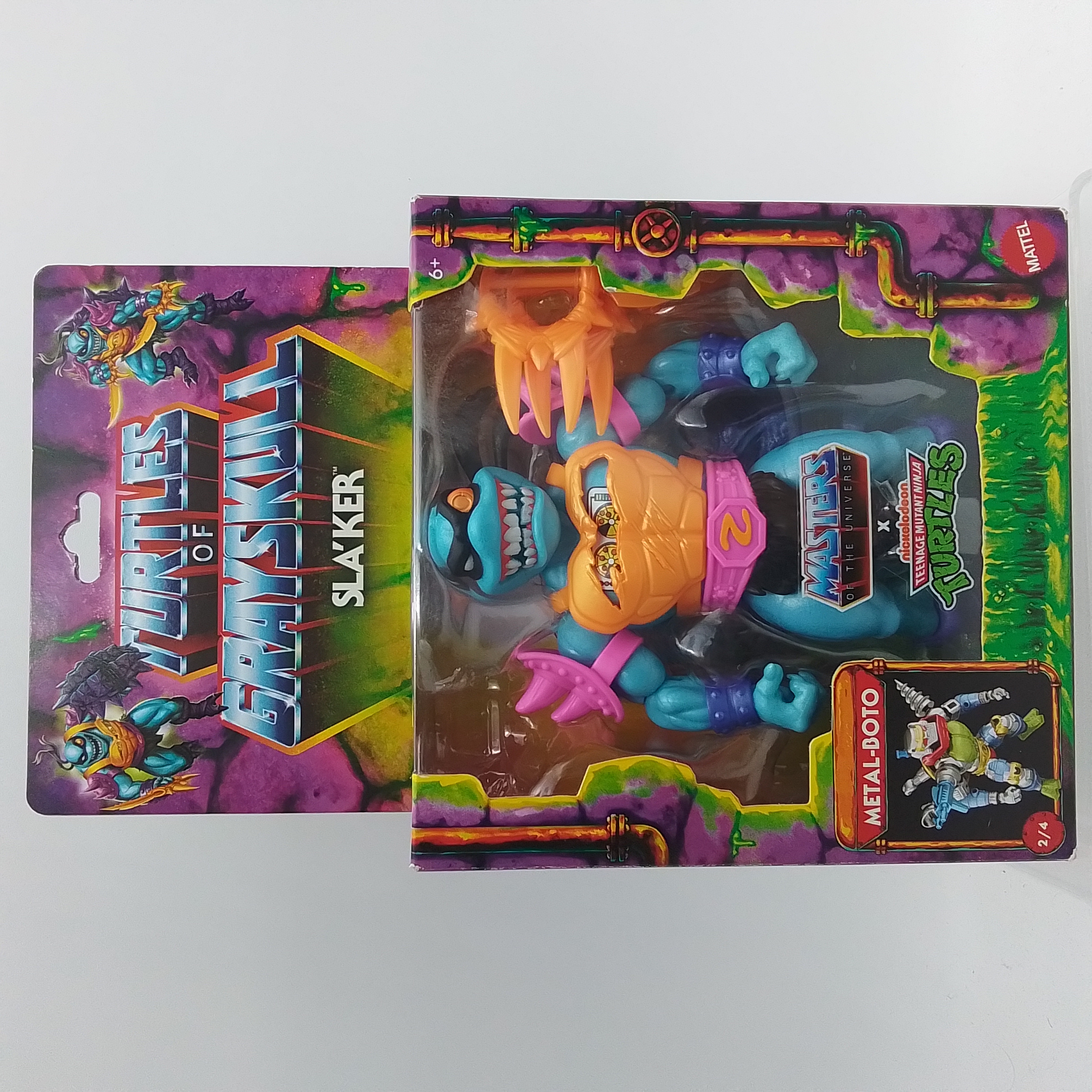 MATTEL TURTLES OF GREYSKULL SLA'KER