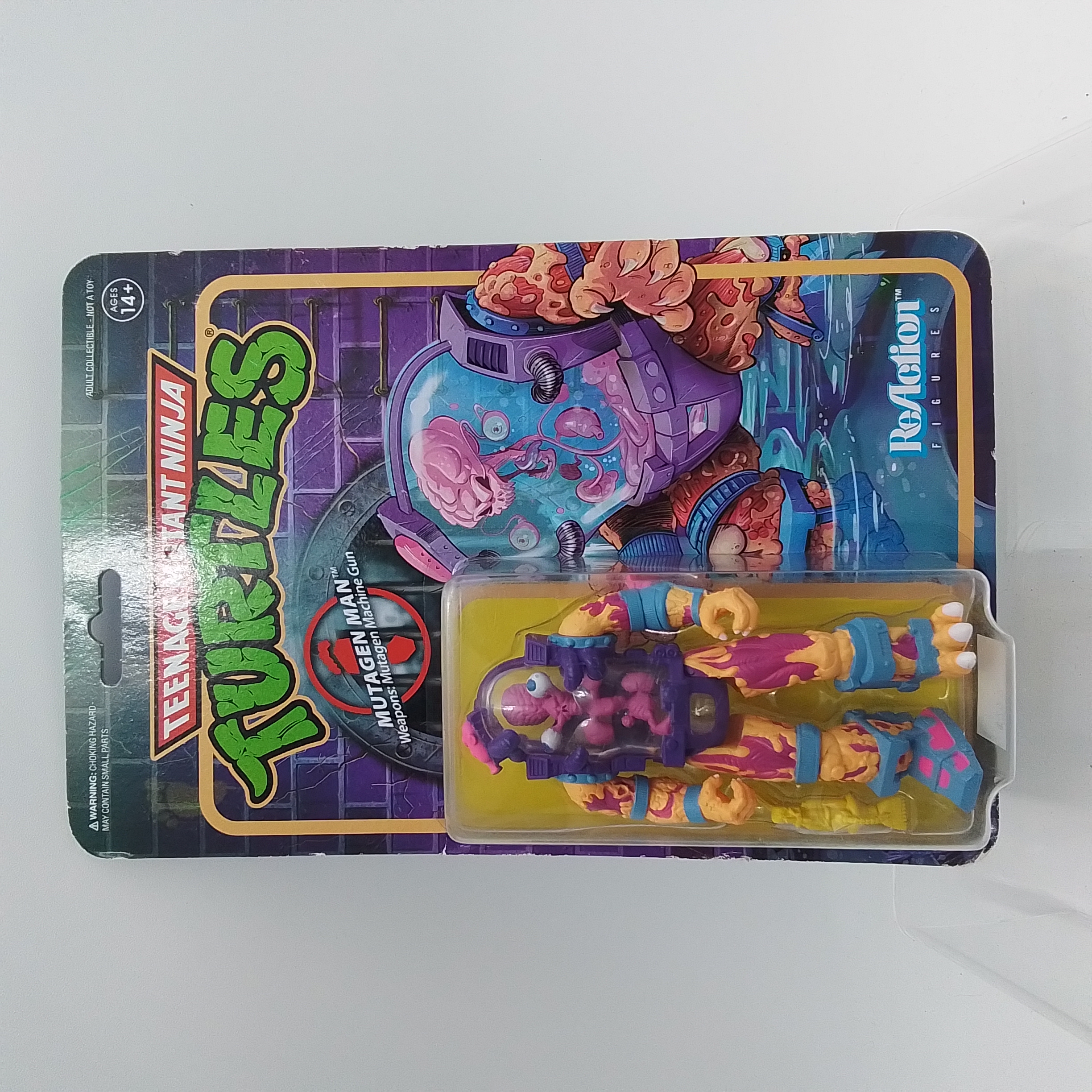 SUPER7 REACTION FIGURES TEENAGE MUTANT NINJA TURTLES MUTAGEN MAN